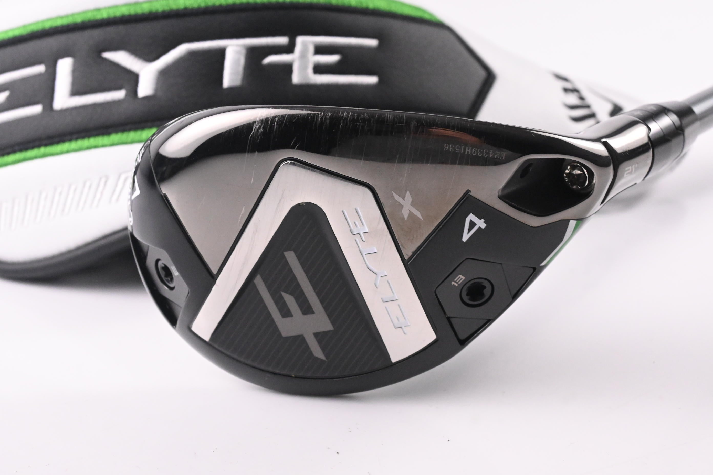Callaway Elyte X #4 Hybrid / 21 Degree / Regular Flex Denali Charcoal 60 Shaft