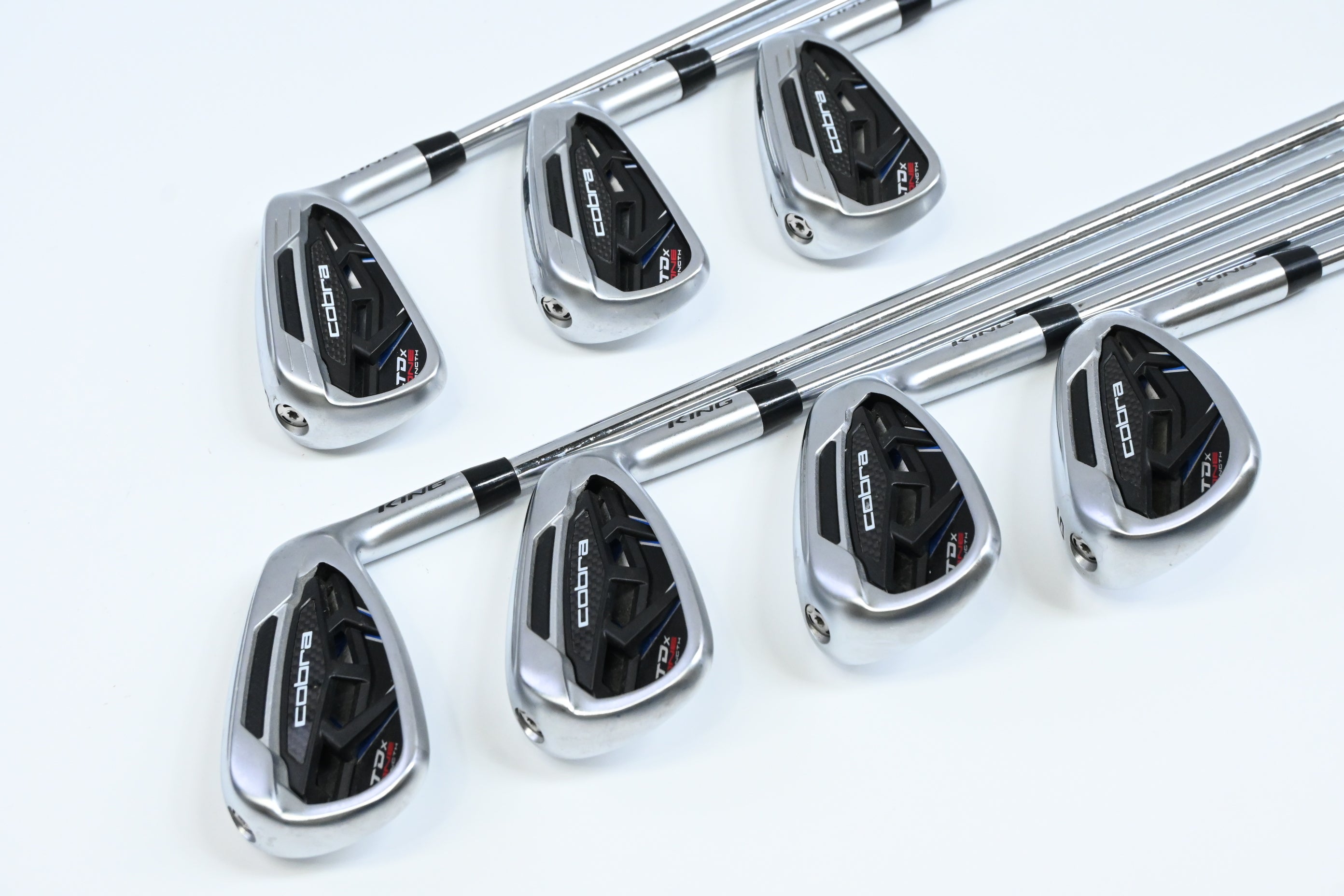 Cobra LTDx One Length Irons / 5-PW+GW / Regular Flex KBS Tour 80 Shaft