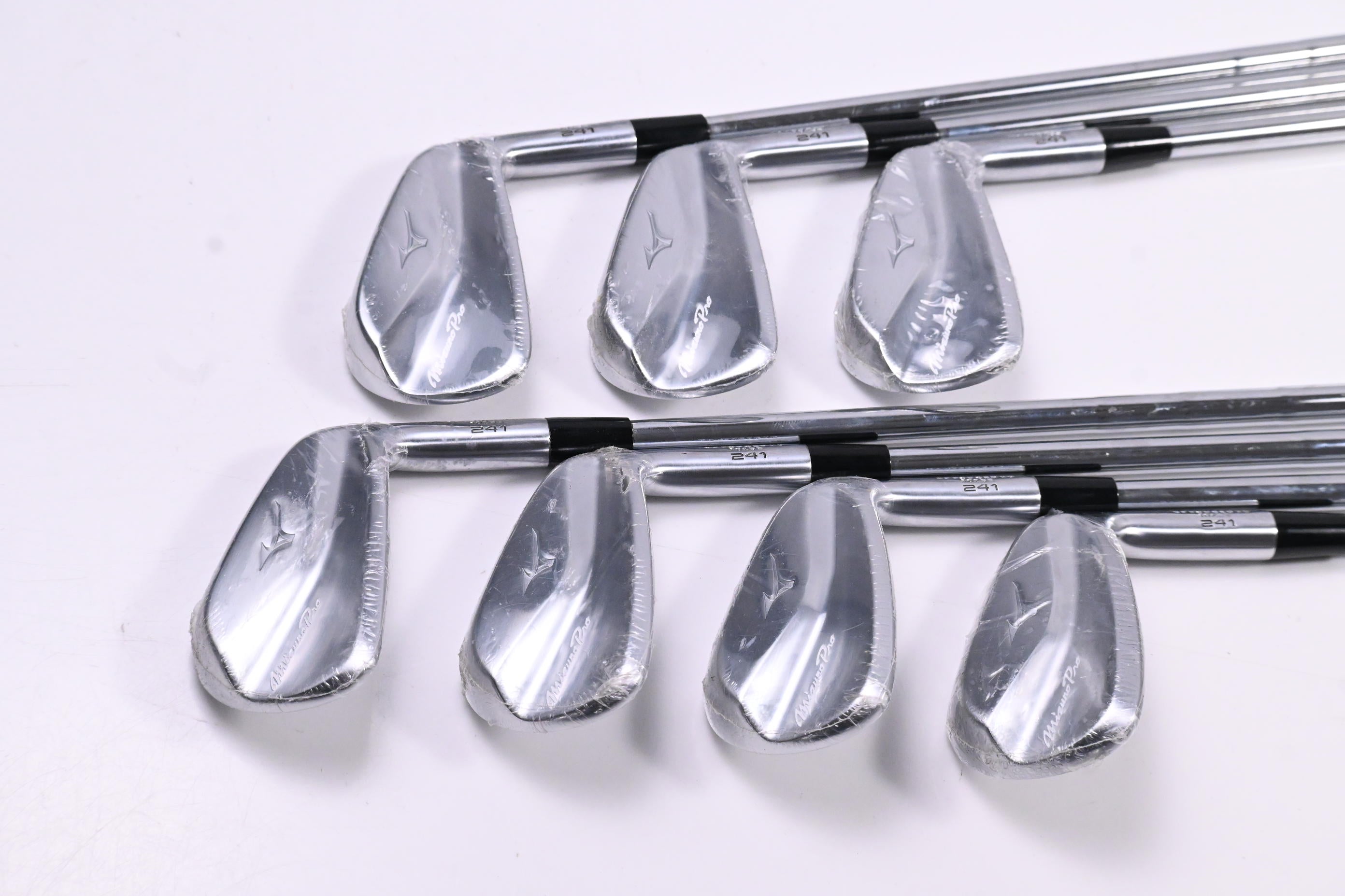Mizuno Pro 241 Irons / 4-PW / Stiff Flex KBS Tour Steel Shafts