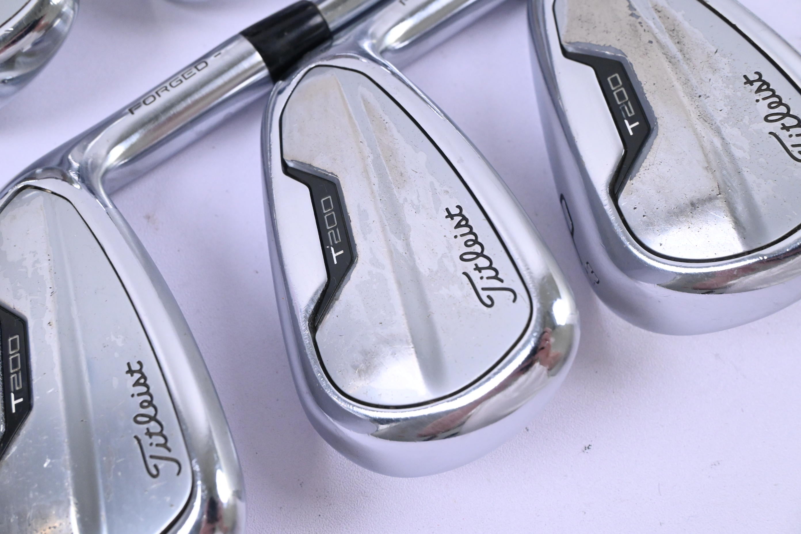 Titleist T200 2021 Irons / 5-PW / Stiff Flex AMT Black S300 Shafts