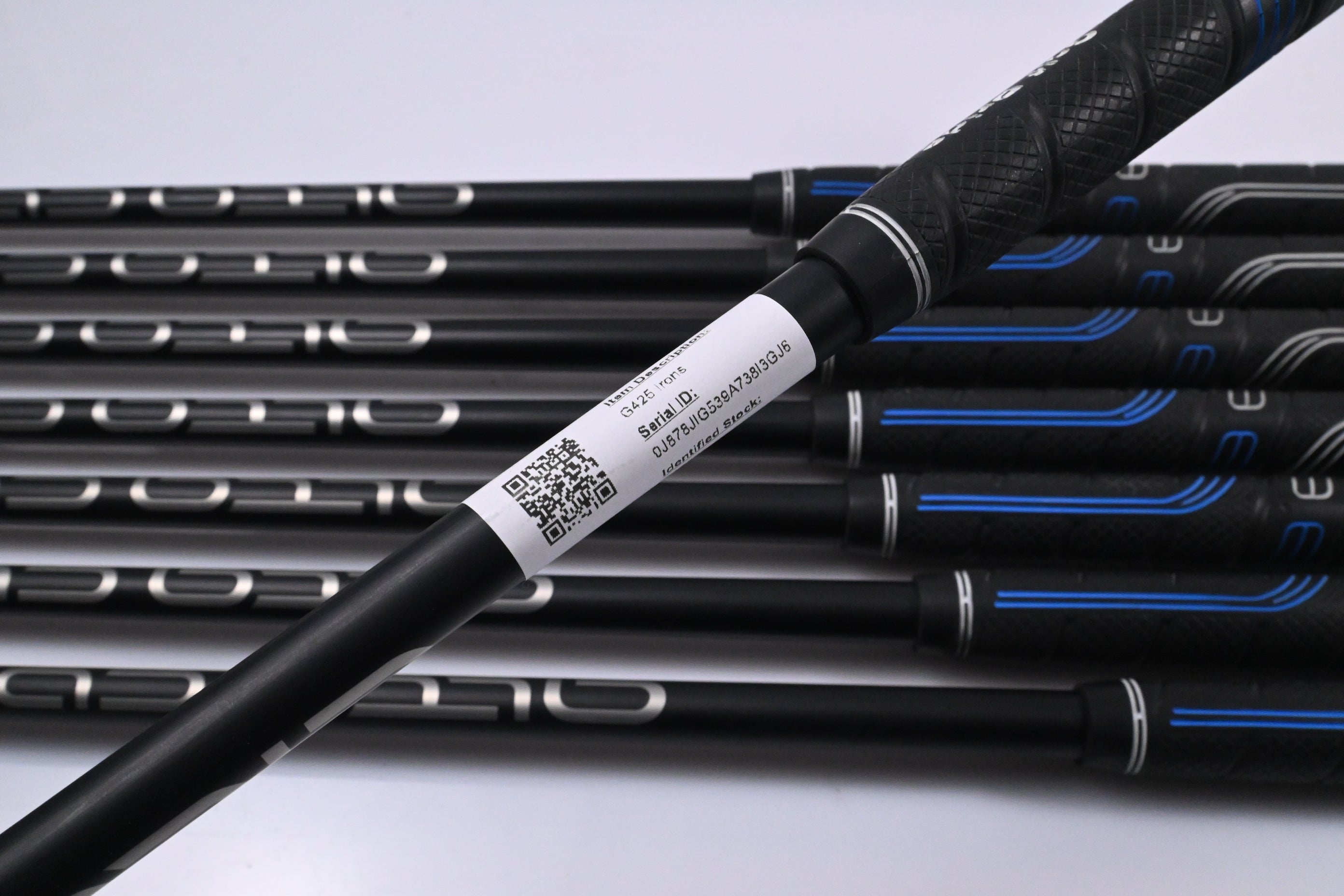 Ping G425 Irons / 5-PW+UW+SW / Green Dot / Senior Flex Ping Alta CB Slate Shafts
