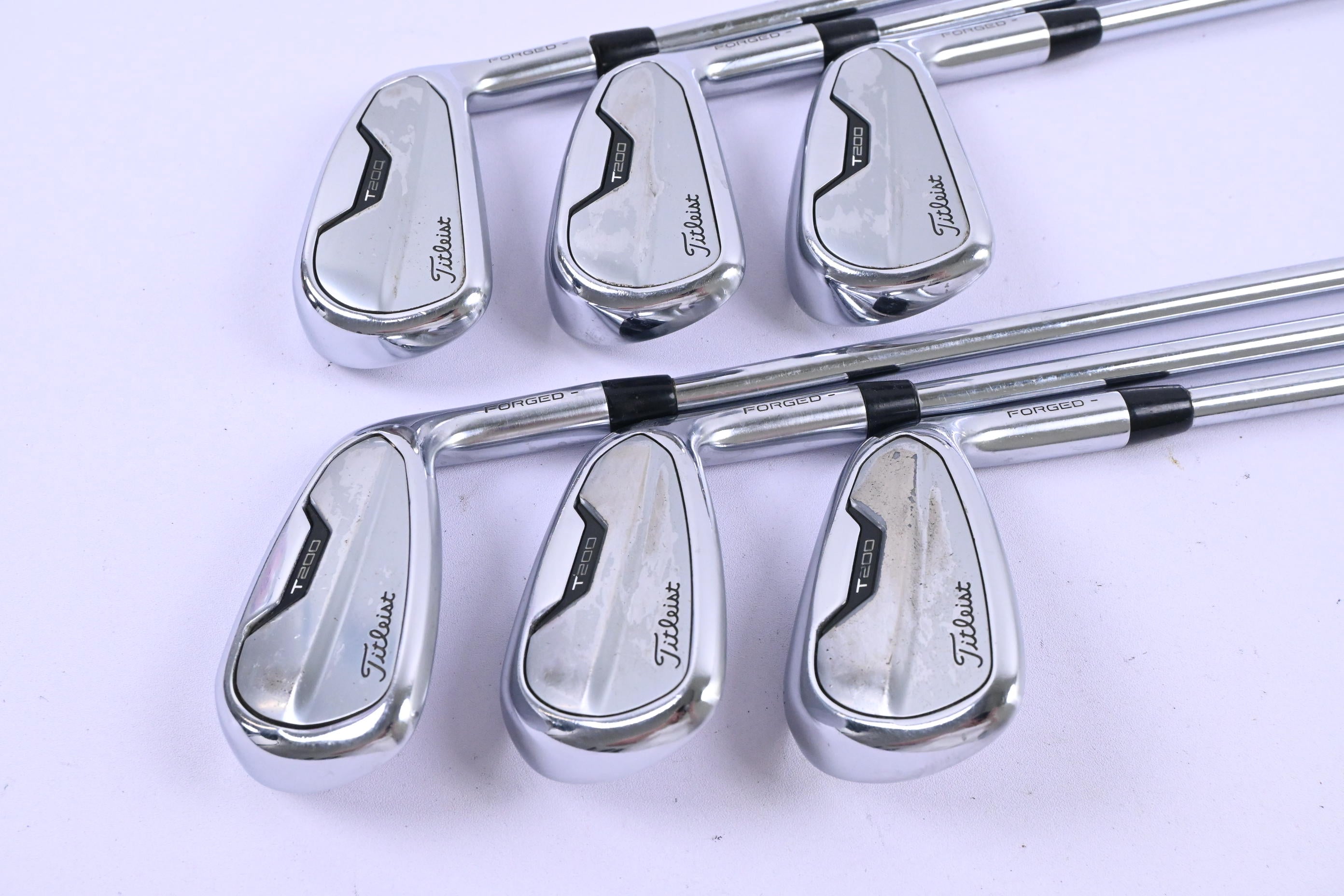 Titleist T200 2021 Irons / 5-PW / Stiff Flex AMT Black S300 Shafts
