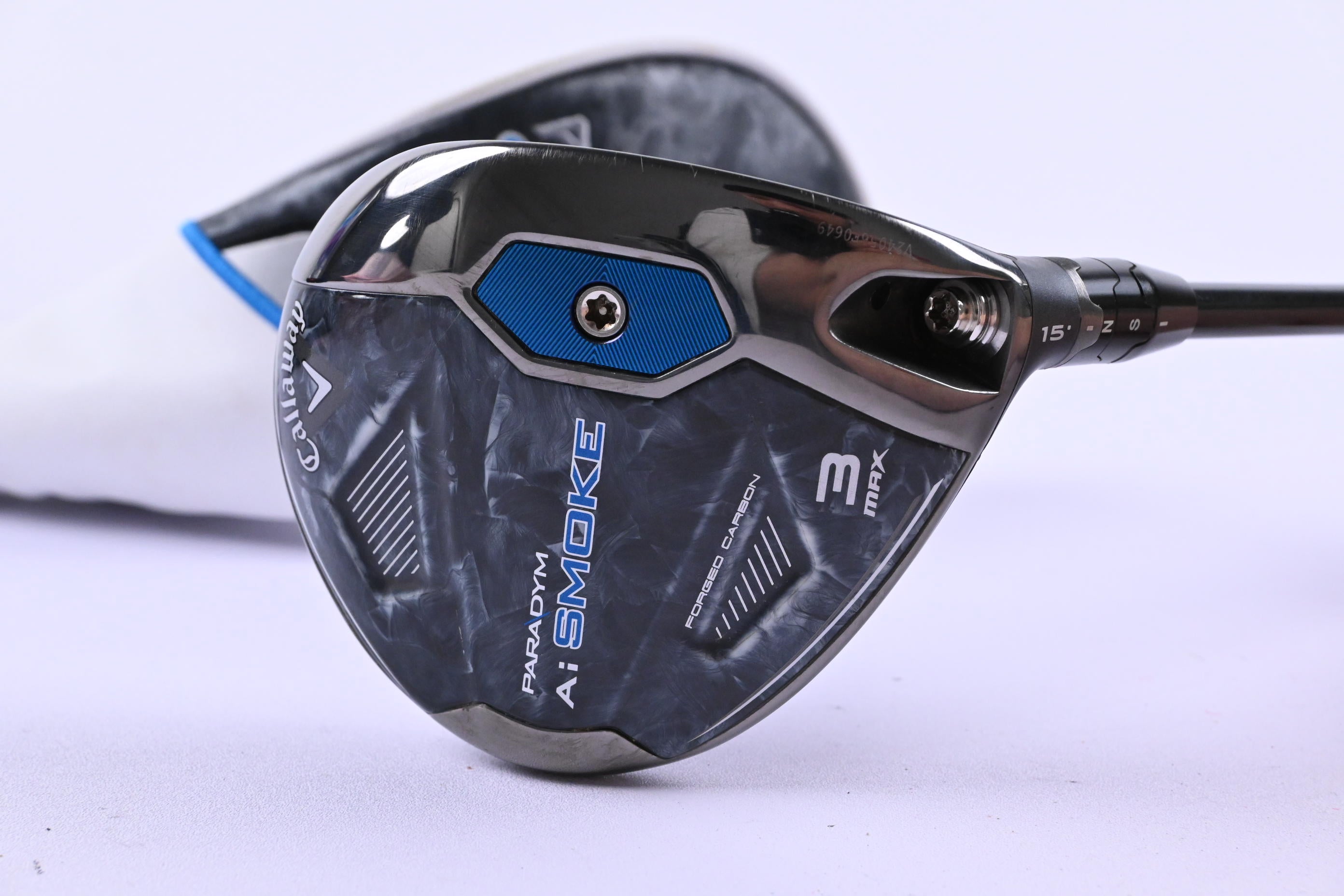 Callaway Paradym Ai Smoke Max #3 Wood / 15 Degree / X-Flex Denali Charcoal 80