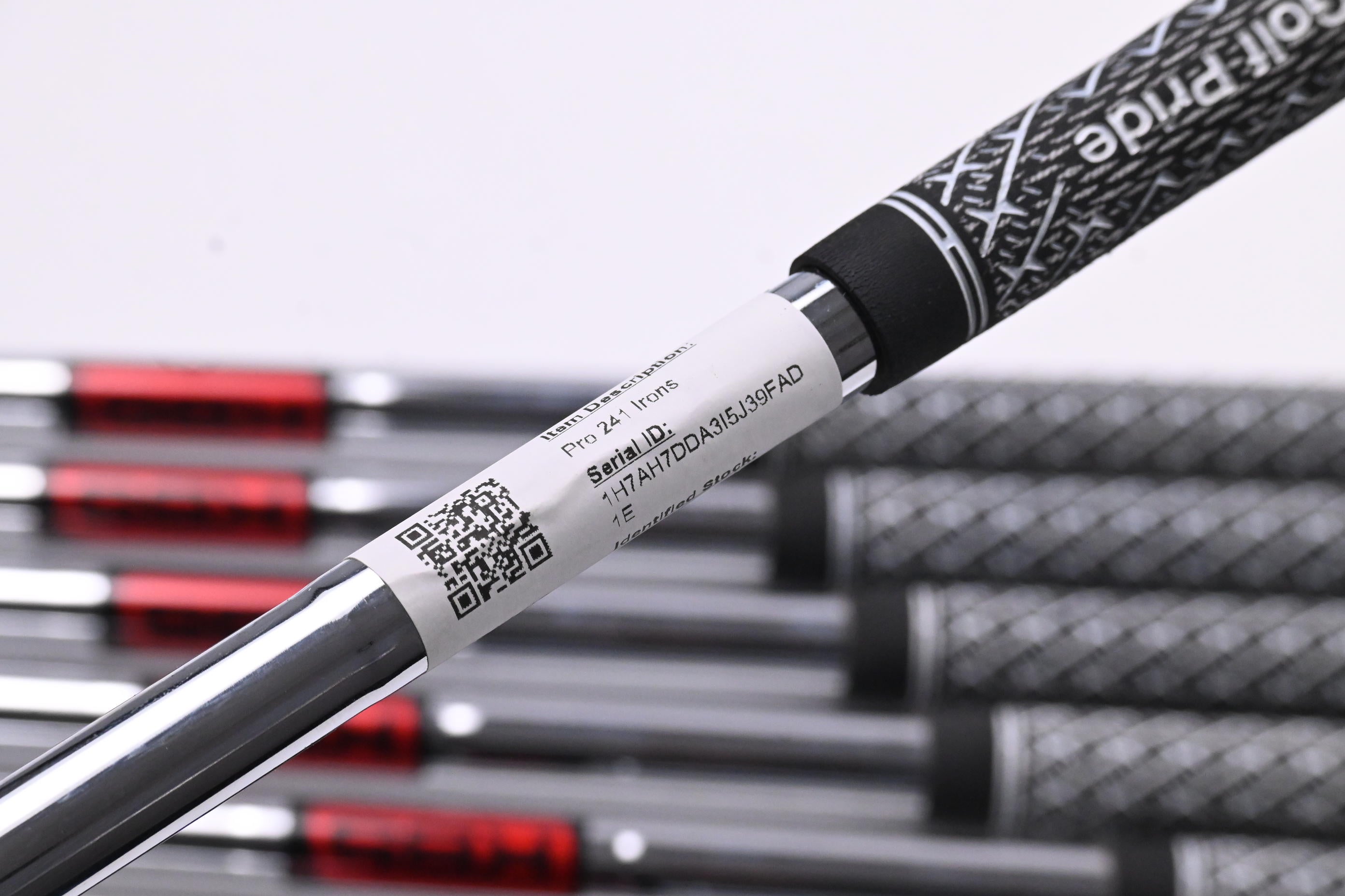Mizuno Pro 241 Irons / 4-PW / Stiff Flex KBS Tour Steel Shafts