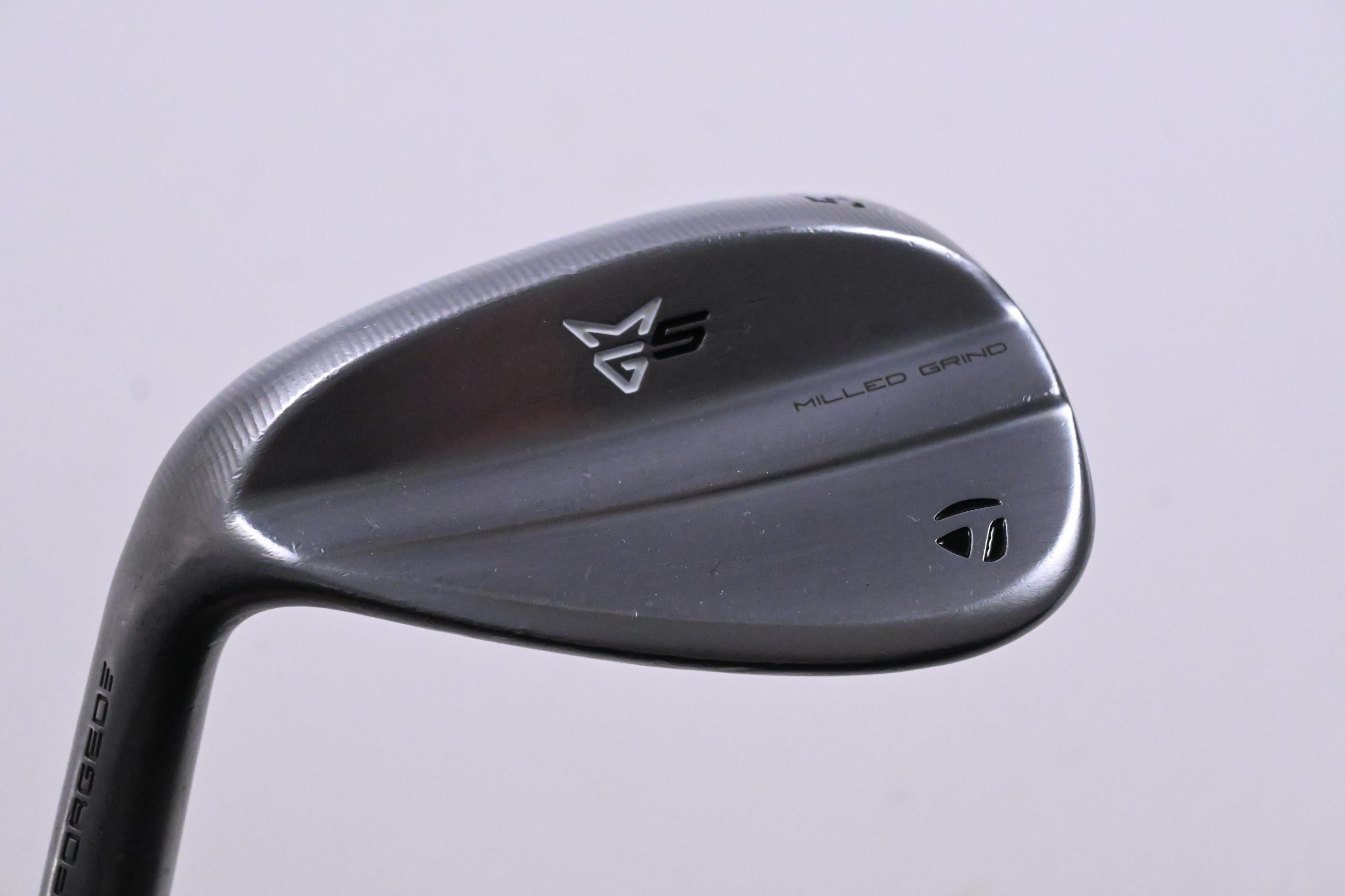 Left Hand Taylormade Milled Grind 5 Gap Wedge / 52 Degree / Stiff Flex KBS Tour Shaft