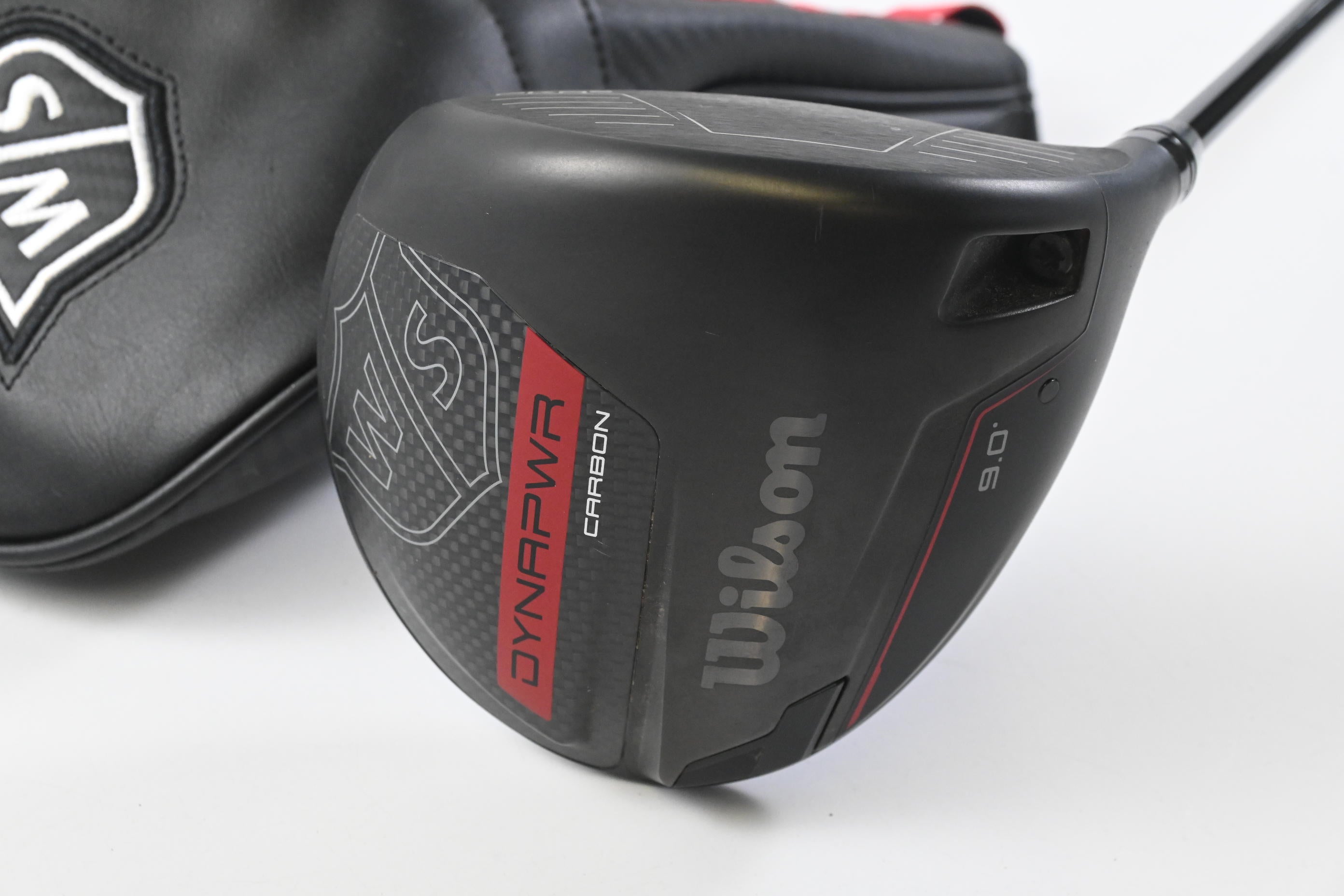 Wilson Dynapower Carbon 2023 Driver / 9 Degree / Stiff Flex HZRDUS Smoke Red RDX