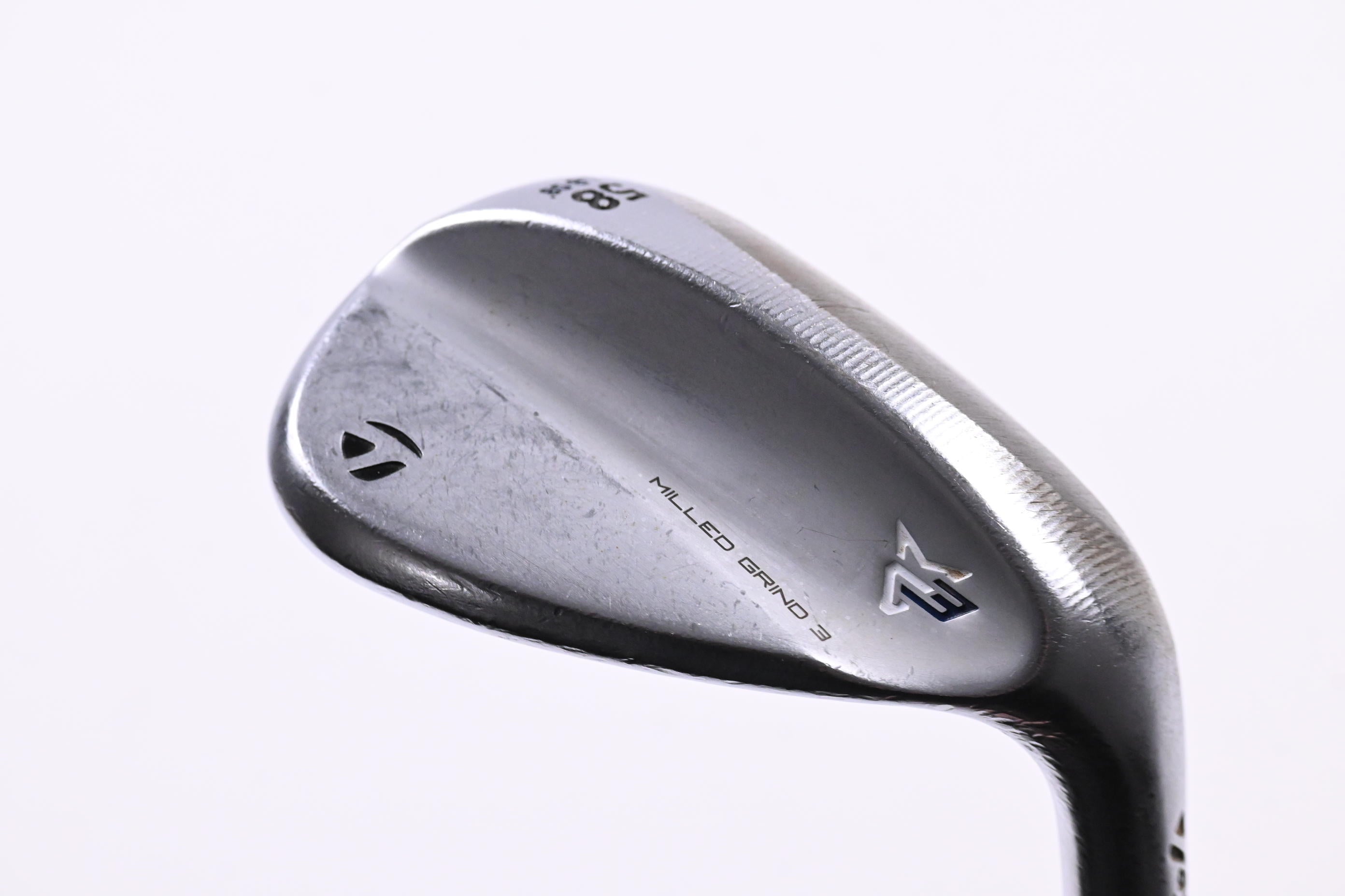 Taylormade Milled Grind 3 Chrome Lob Wedge / 58 Degree / Stiff Flex Modus3 Tour