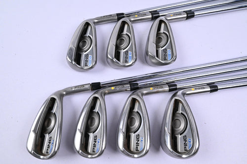 Ping G Series Irons / 5-PW+SW / Yellow Dot / Regular Flex Ping AWT 2.0 Shafts