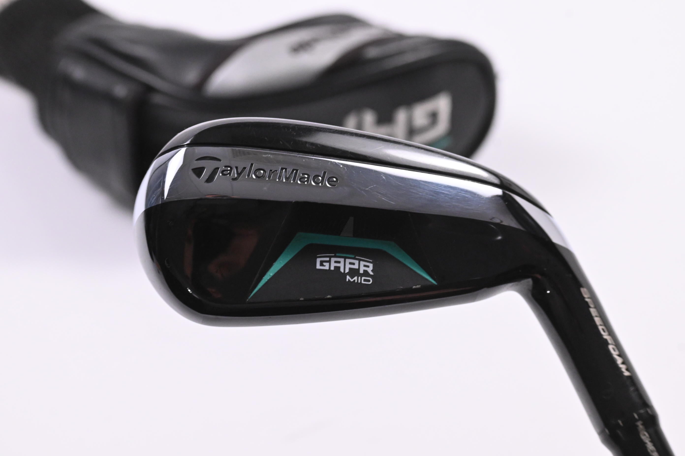 Taylormade GAPR Mid #3 Hybrid / 18 Degree / Stiff Flex HZRDUS Black 85 Shaft