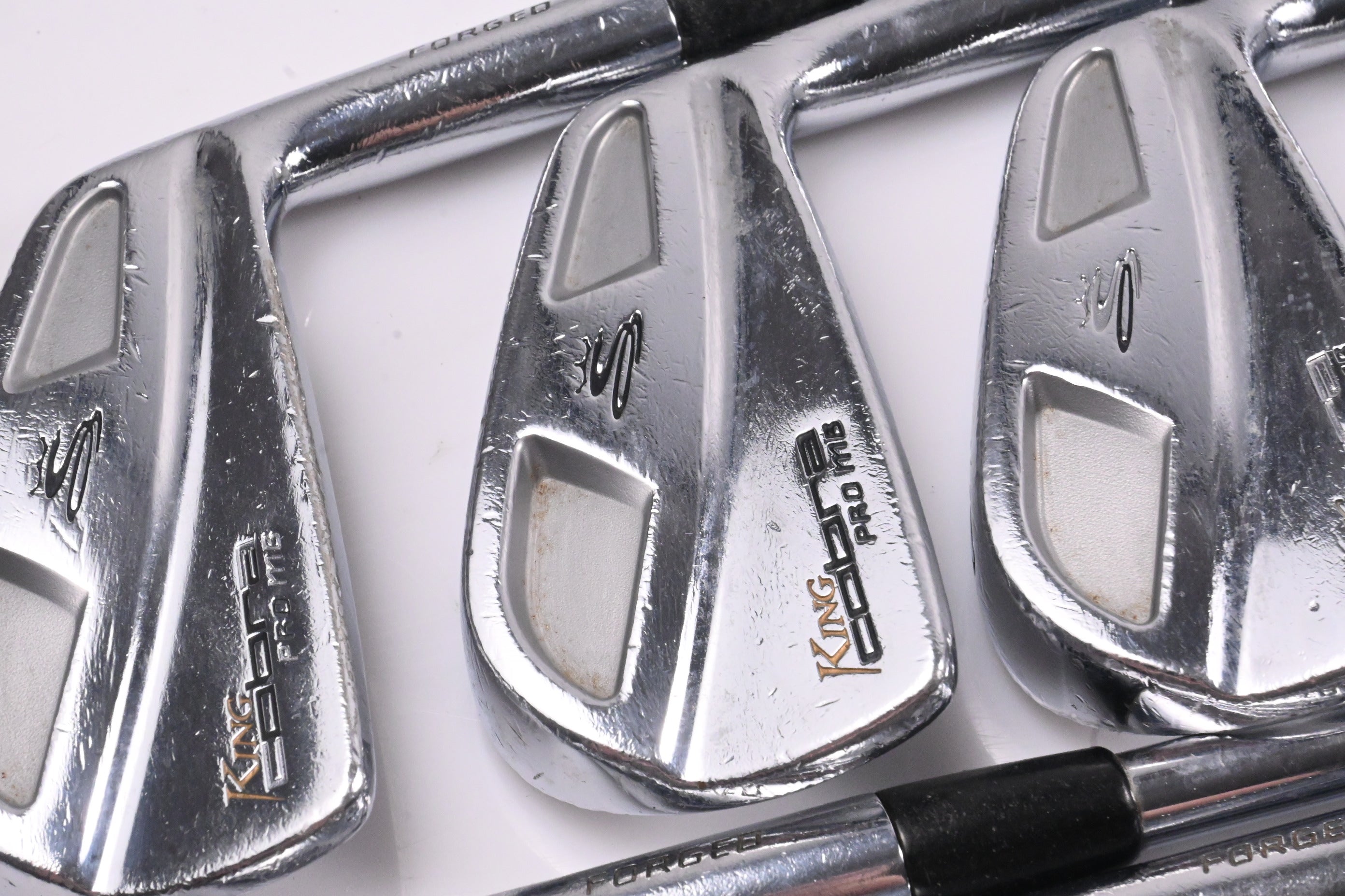 Cobra Pro MB Irons / 3-PW / Stiff Flex Steel Shafts