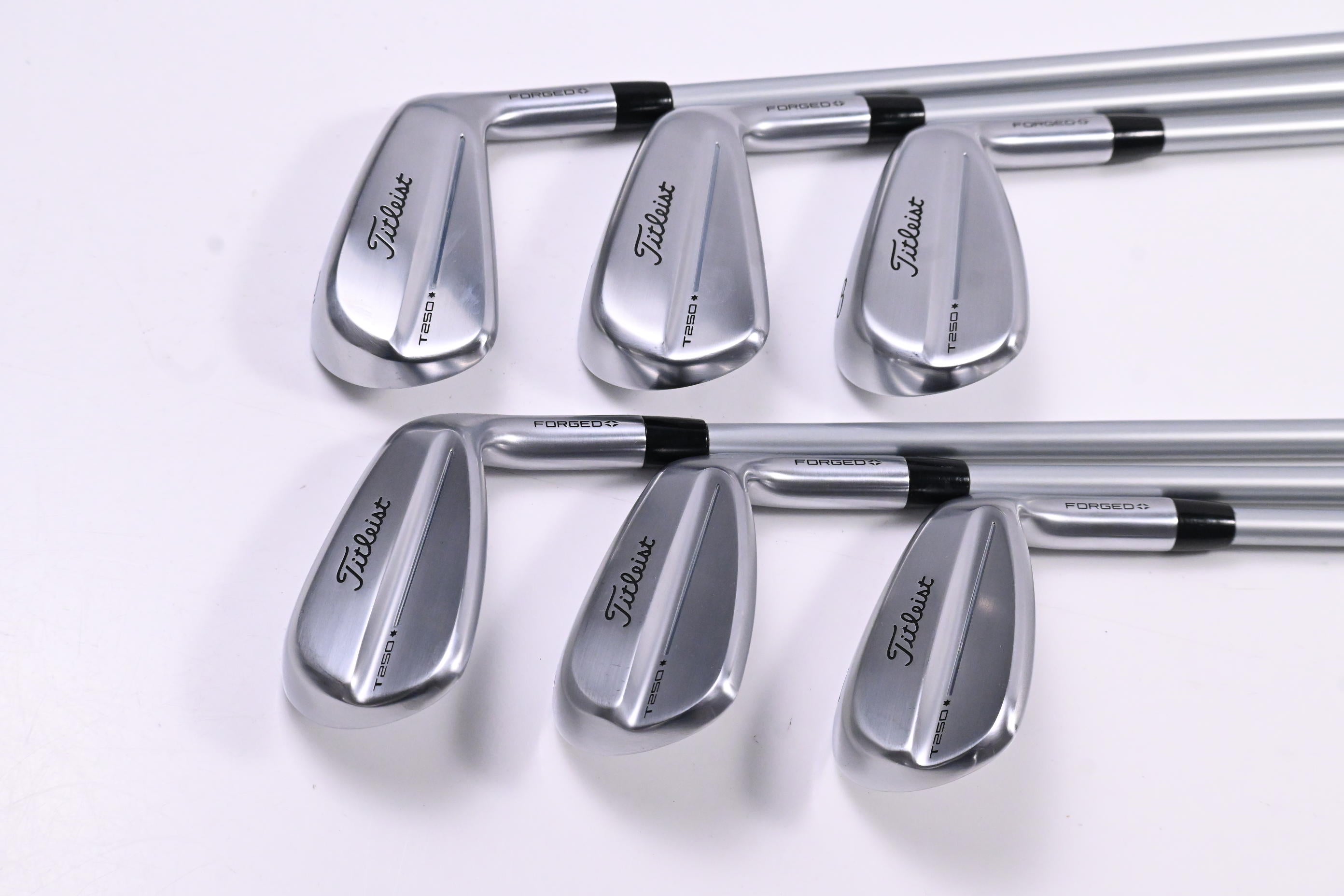 Titleist T250* 2025 Irons / 6-PW+52° / Regular Flex KBS TGI 50 Shafts