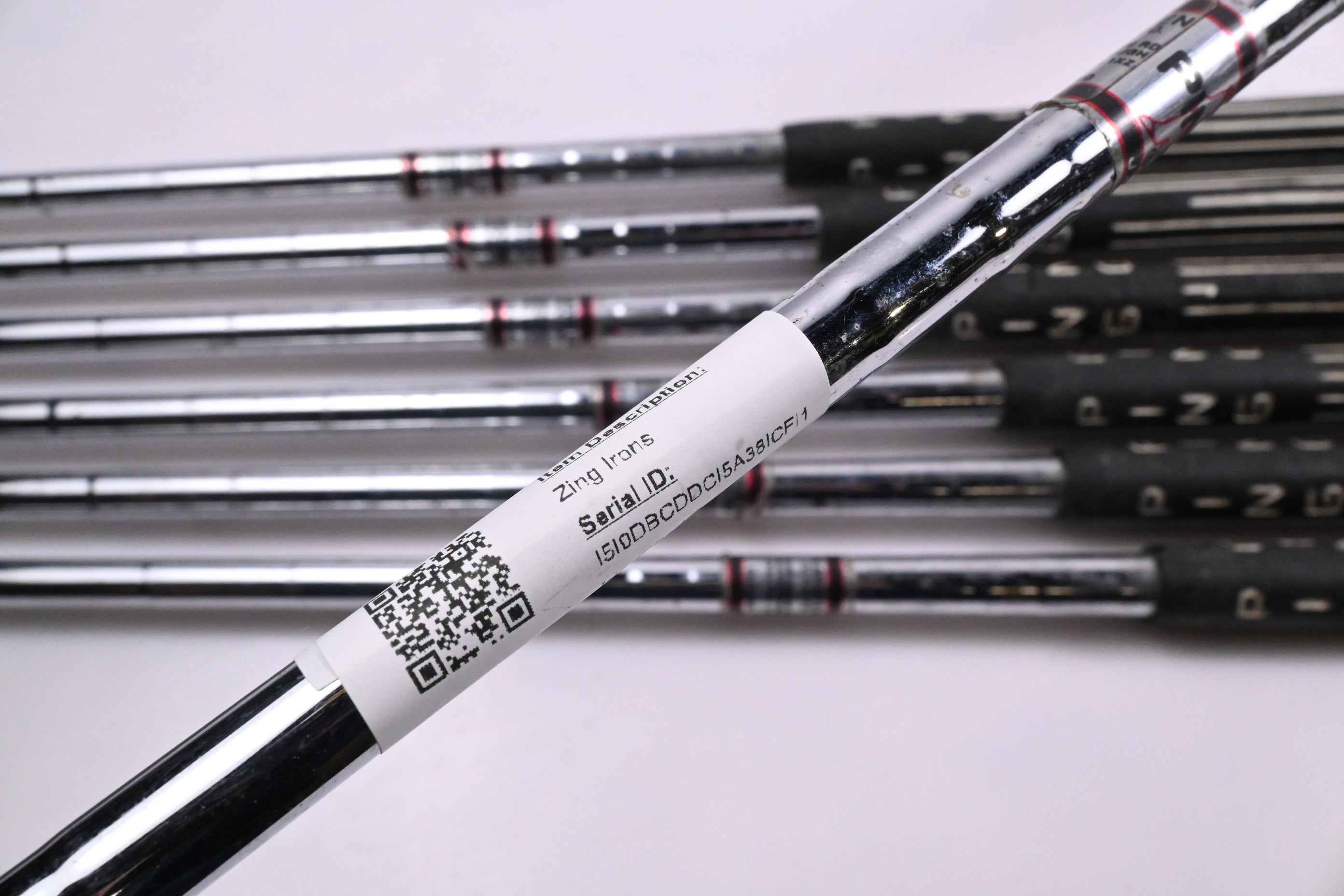 Ping Zing Irons / 3-9i / Golf Dot / Stiff Flex Ping JZ Shafts