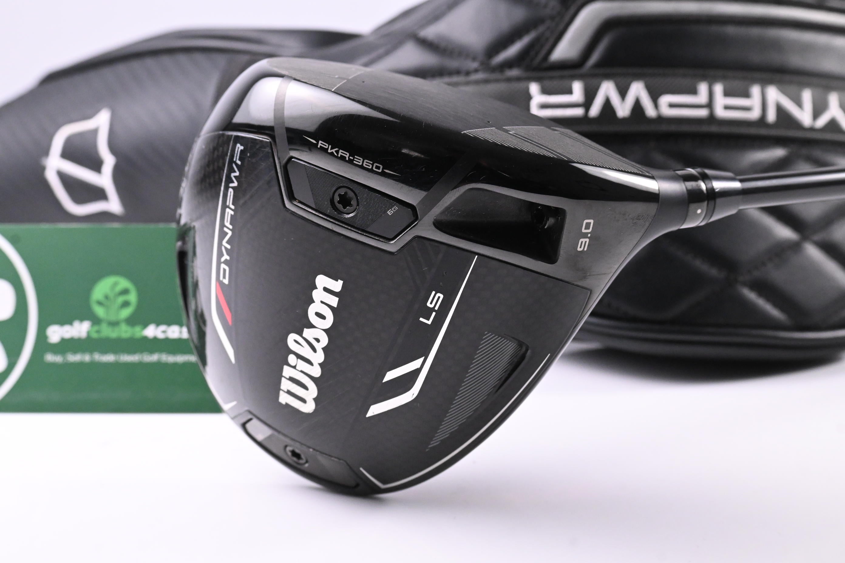 Wilson DYNAPWR 2025 LS Driver / 9 Degree / Stiff Flex Project X Denali Black 60