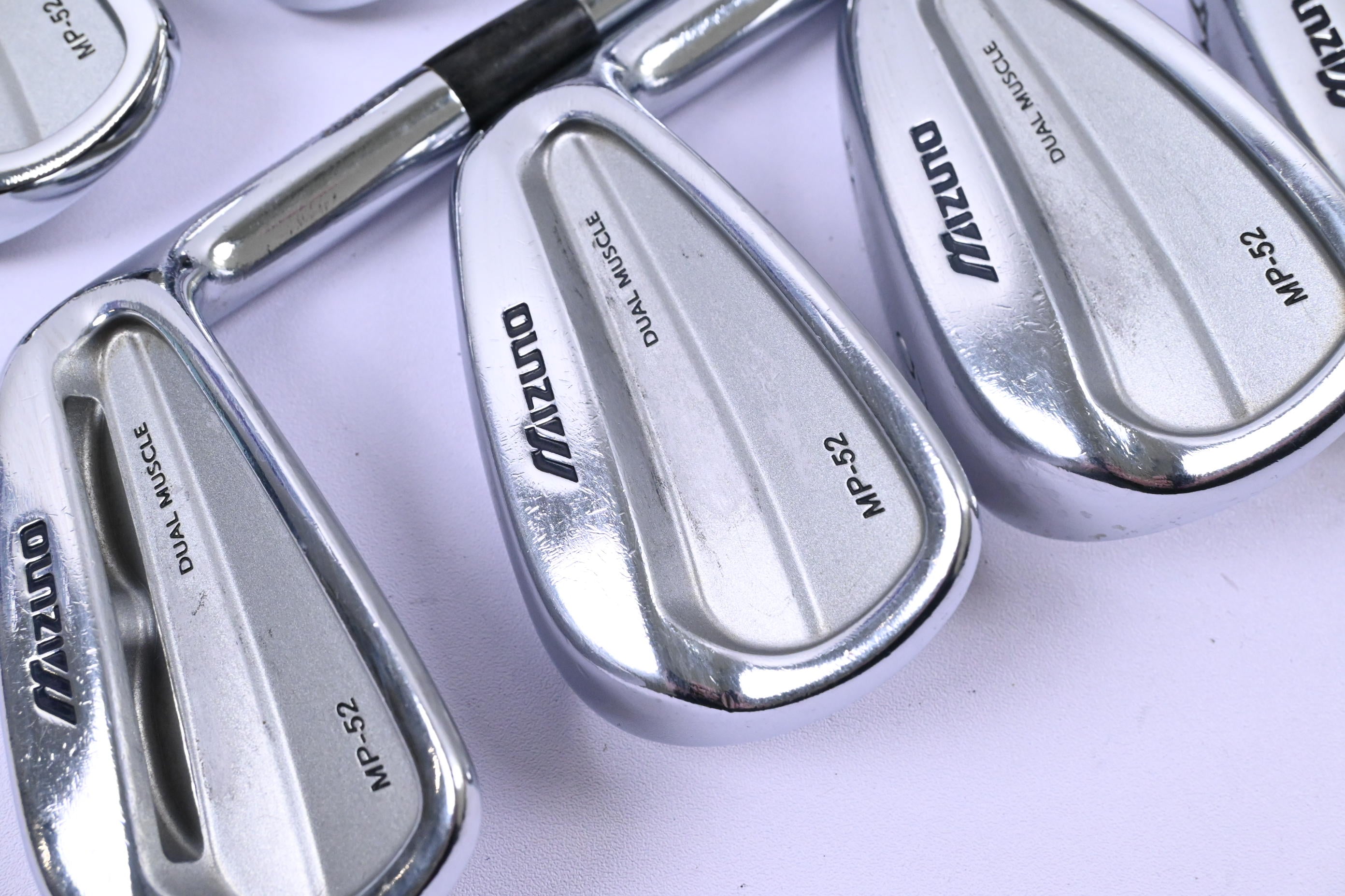 Mizuno MP-52 Irons / 3-PW / Stiff Flex Dynamic Gold S300 Shafts