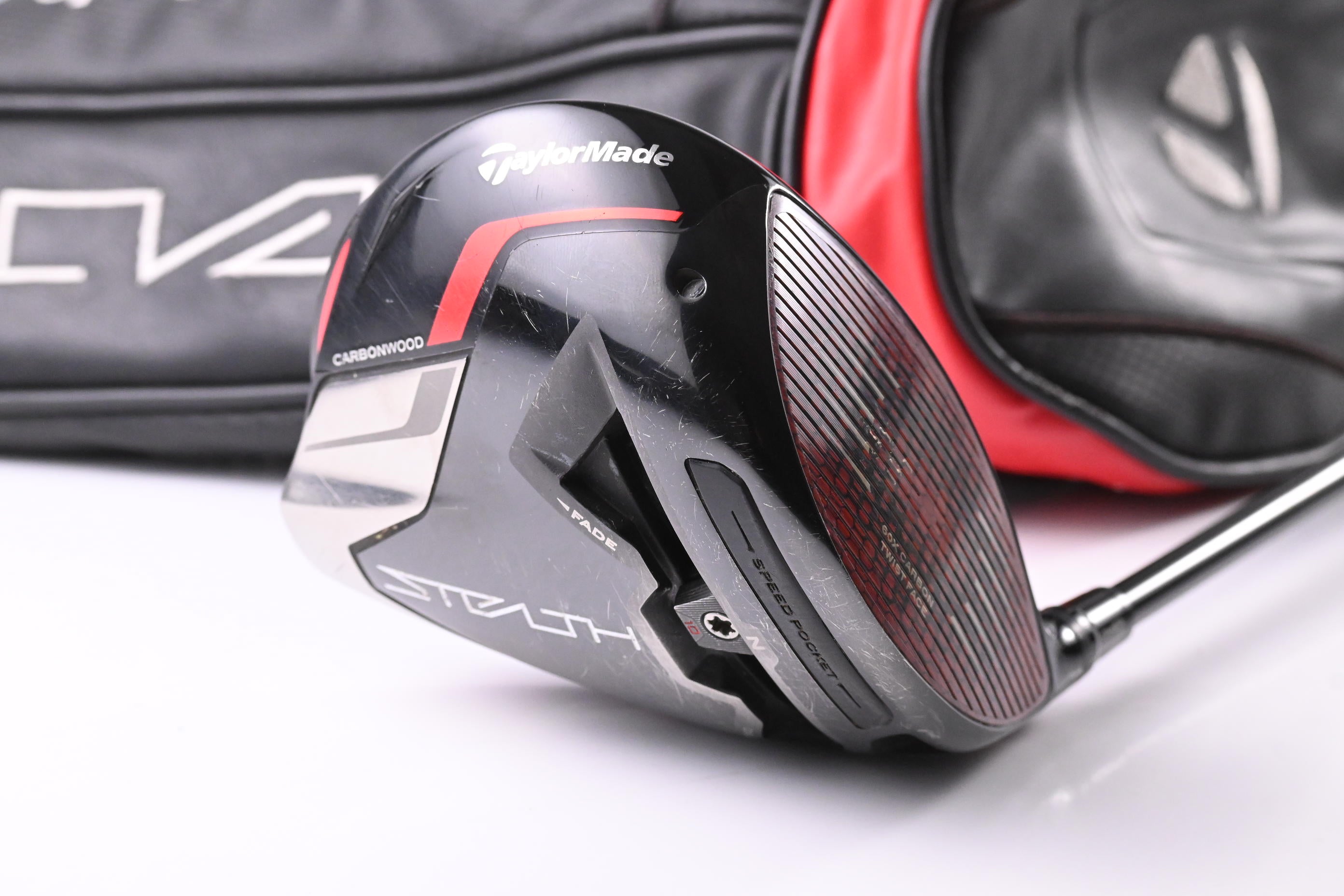 Taylormade Stealth Plus Driver / 9 Degree / Stiff Flex HZRDUS Smoke Red RDX 60