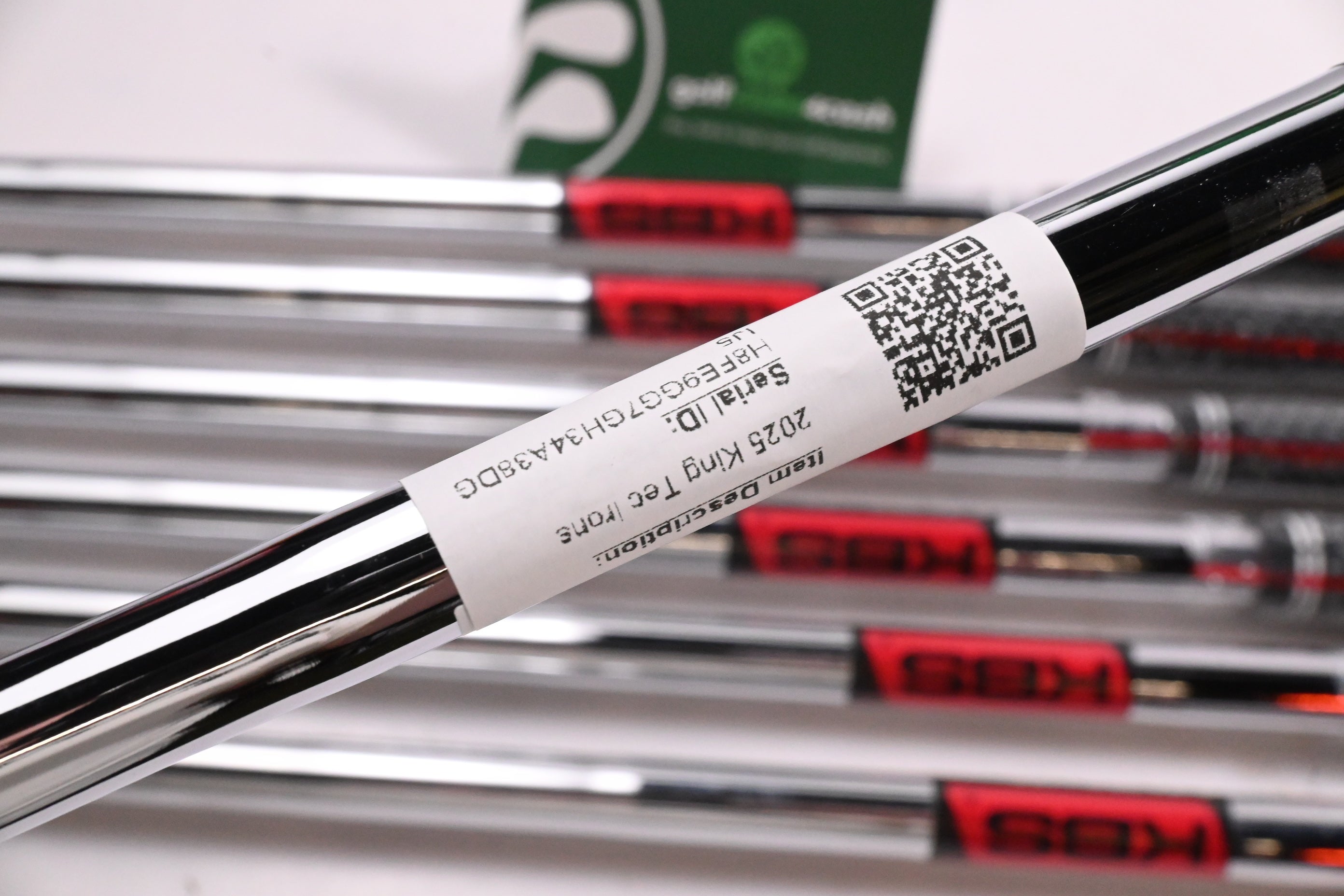 Cobra 2025 King Tec Irons / 4-PW / Stiff Flex KBS $-Taper Lite Shafts
