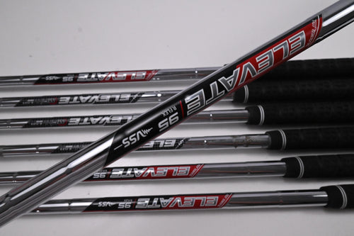 Taylormade Stealth Irons / 5-PW+AW / Regular Flex Elevate 95 Shafts