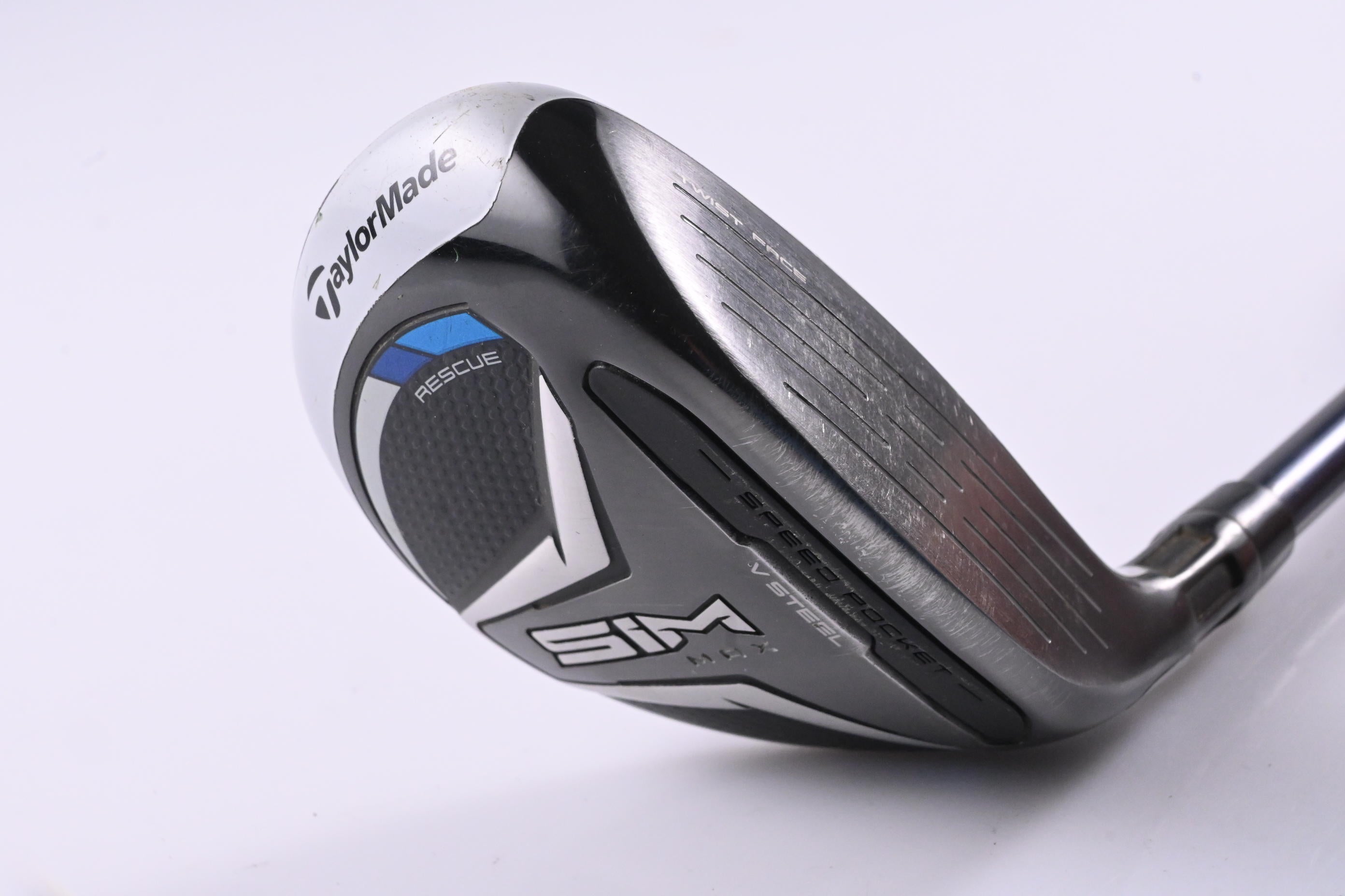 Taylormade SIM Max #3 Hybrid / 19 Degree / Stiff Flex Ventus Blue 7 Shaft