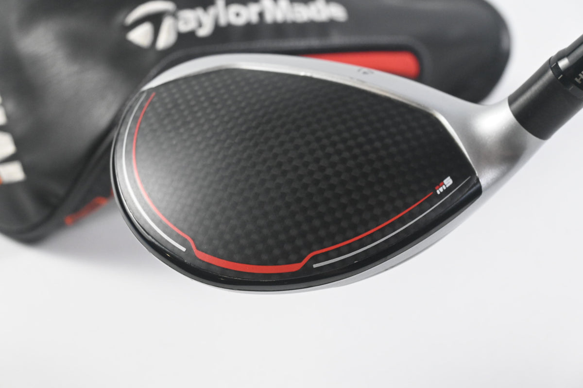 Left Hand Taylormade M5 #5 Wood / 19 Degree / Stiff Flex Tensei CK Red 65 Shaft