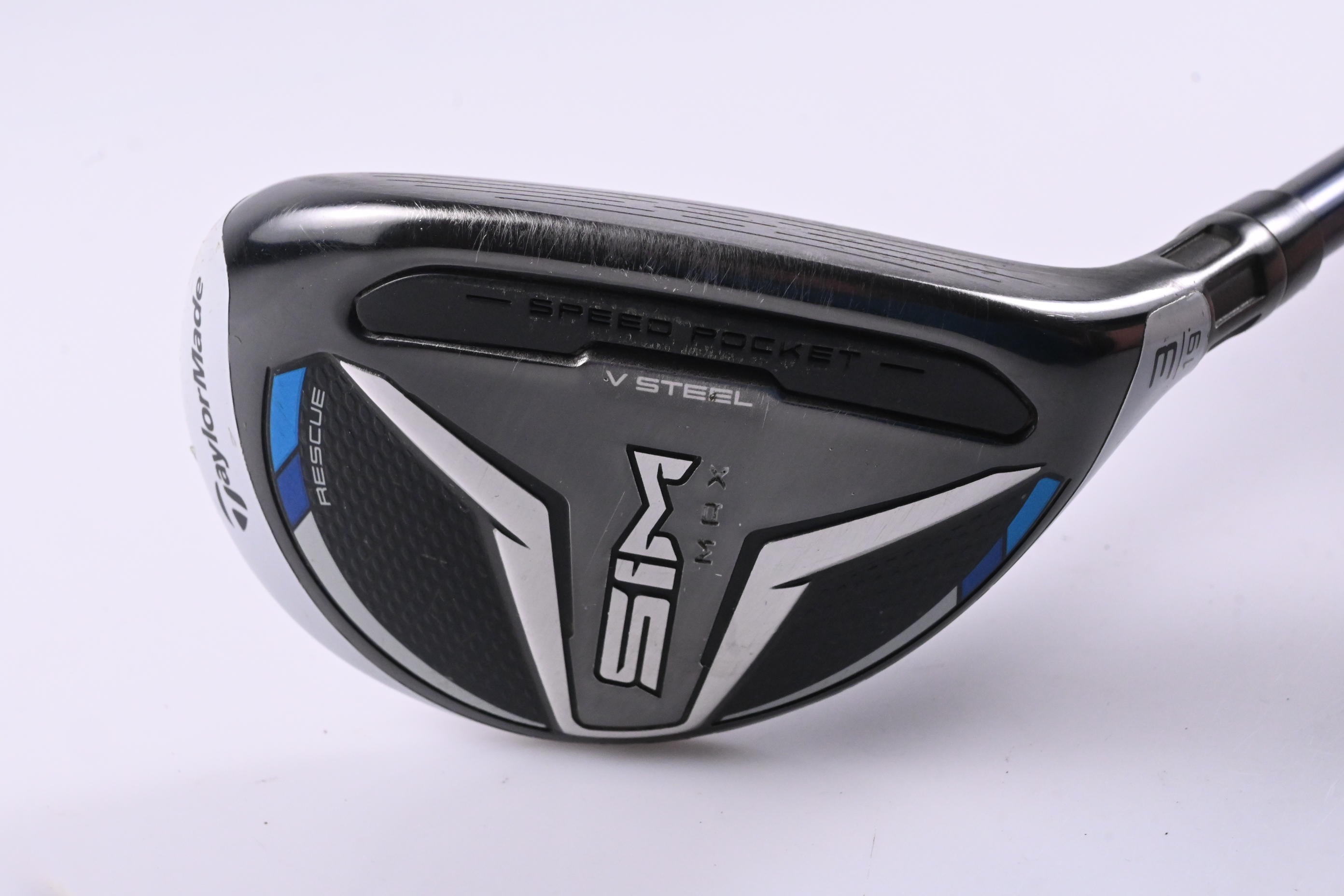 Taylormade SIM Max #3 Hybrid / 19 Degree / Stiff Flex Ventus Blue 7 Shaft