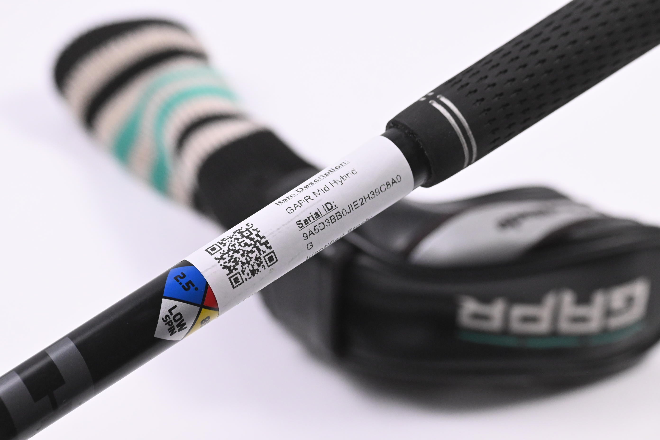 Taylormade GAPR Mid #3 Hybrid / 18 Degree / Stiff Flex HZRDUS Black 85 Shaft