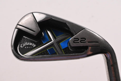 Callaway X-22 #4 Iron / 24 Degree / Uniflex Callaway X-22 Steel Shaft
