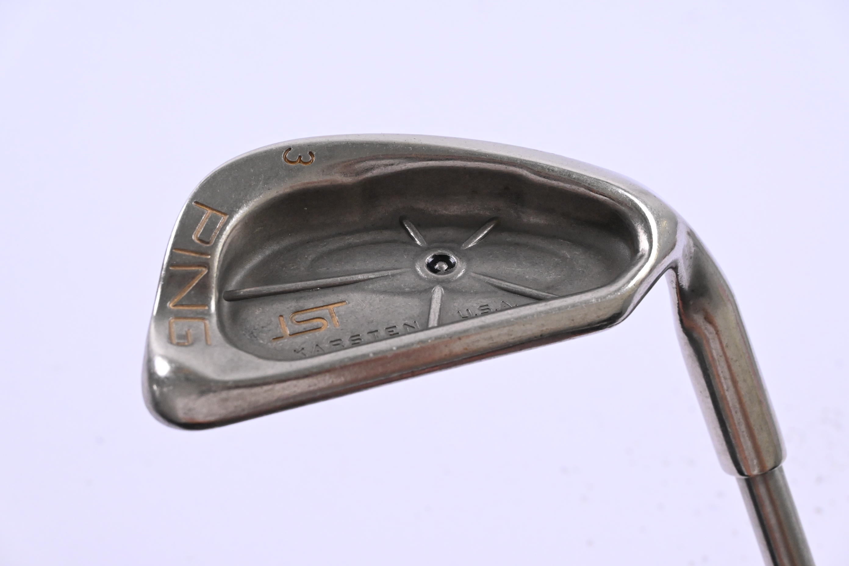 Ping ISI BeCu Sand Wedge / 57 Degree / Black Dot / Regular Flex Steel Shaft
