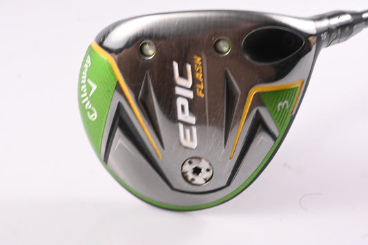 Callaway Epic Flash #3 Wood / 15 Degree / Regular Flex Tensei AV Blue 75 Shaft