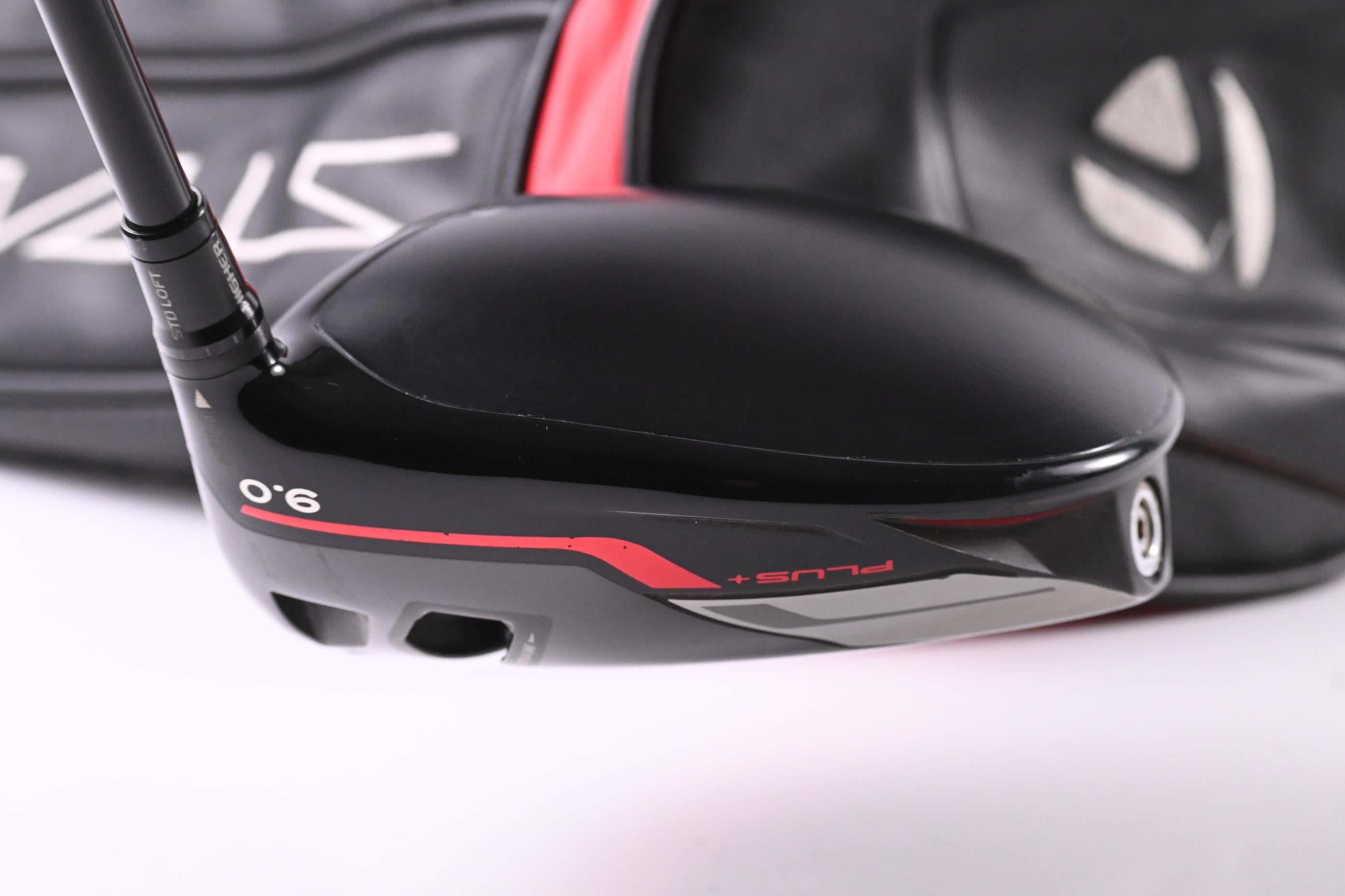 Taylormade Stealth Plus Driver / 9 Degree / Stiff Flex HZRDUS Smoke Red RDX 60