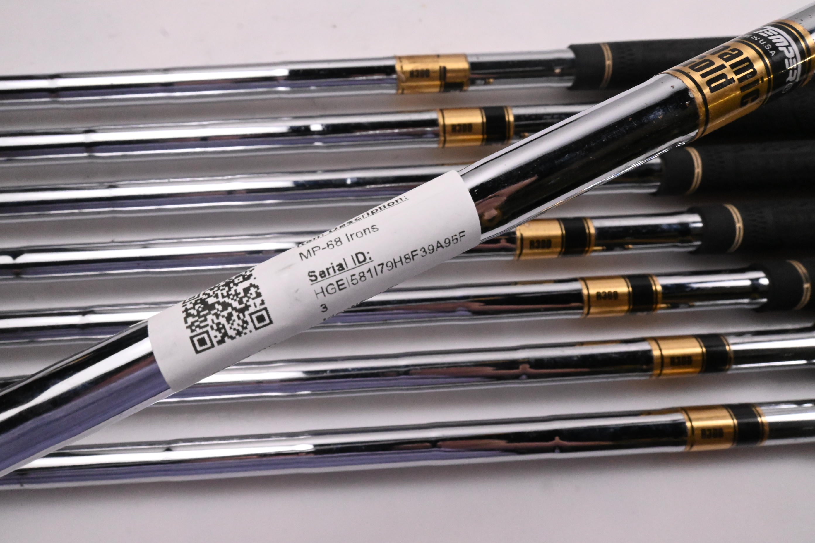 Mizuno MP-68 Irons / 3-PW / Regular Flex Dynamic Gold R300 Shafts
