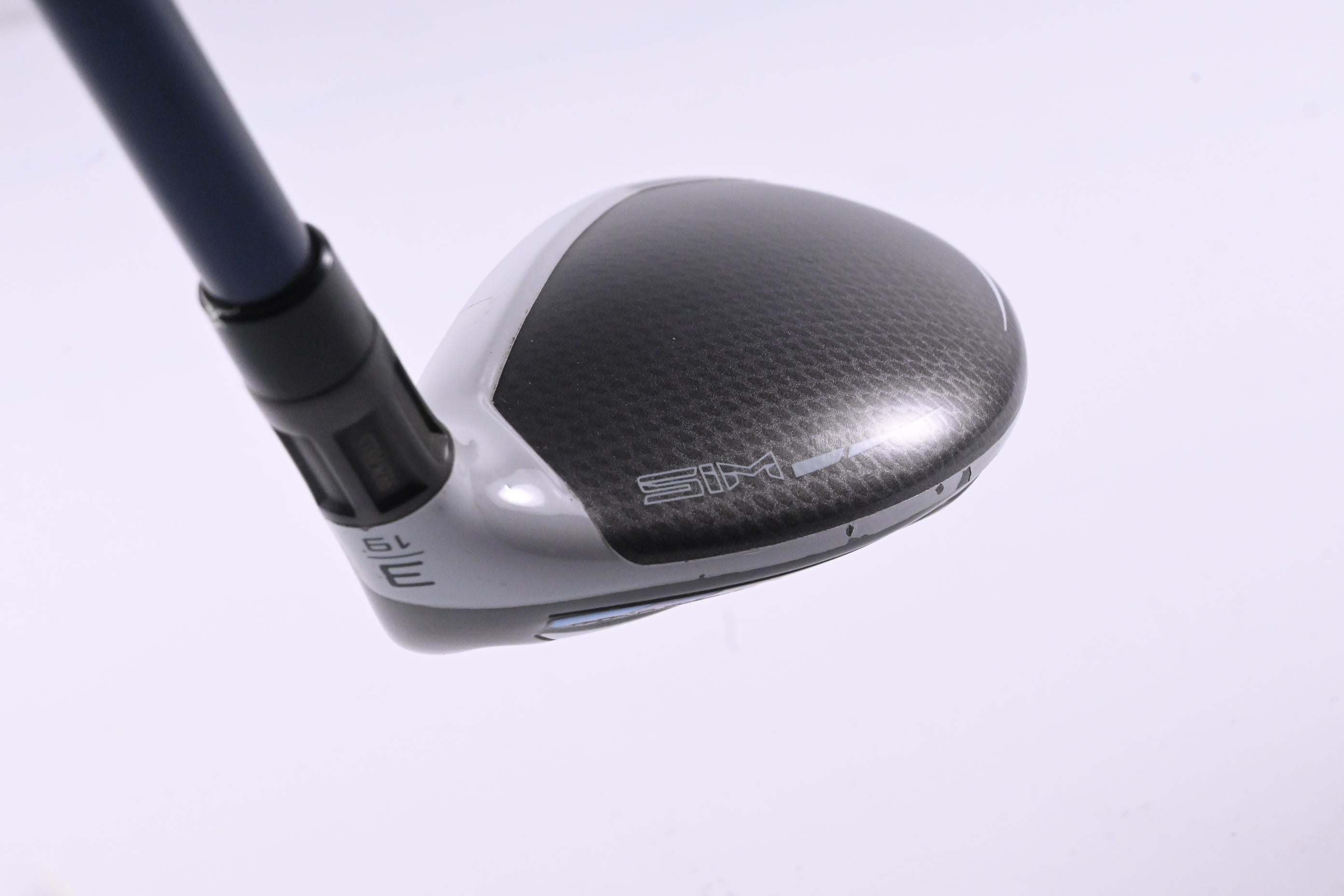 Taylormade SIM Max #3 Hybrid / 19 Degree / Stiff Flex Ventus Blue 7 Shaft