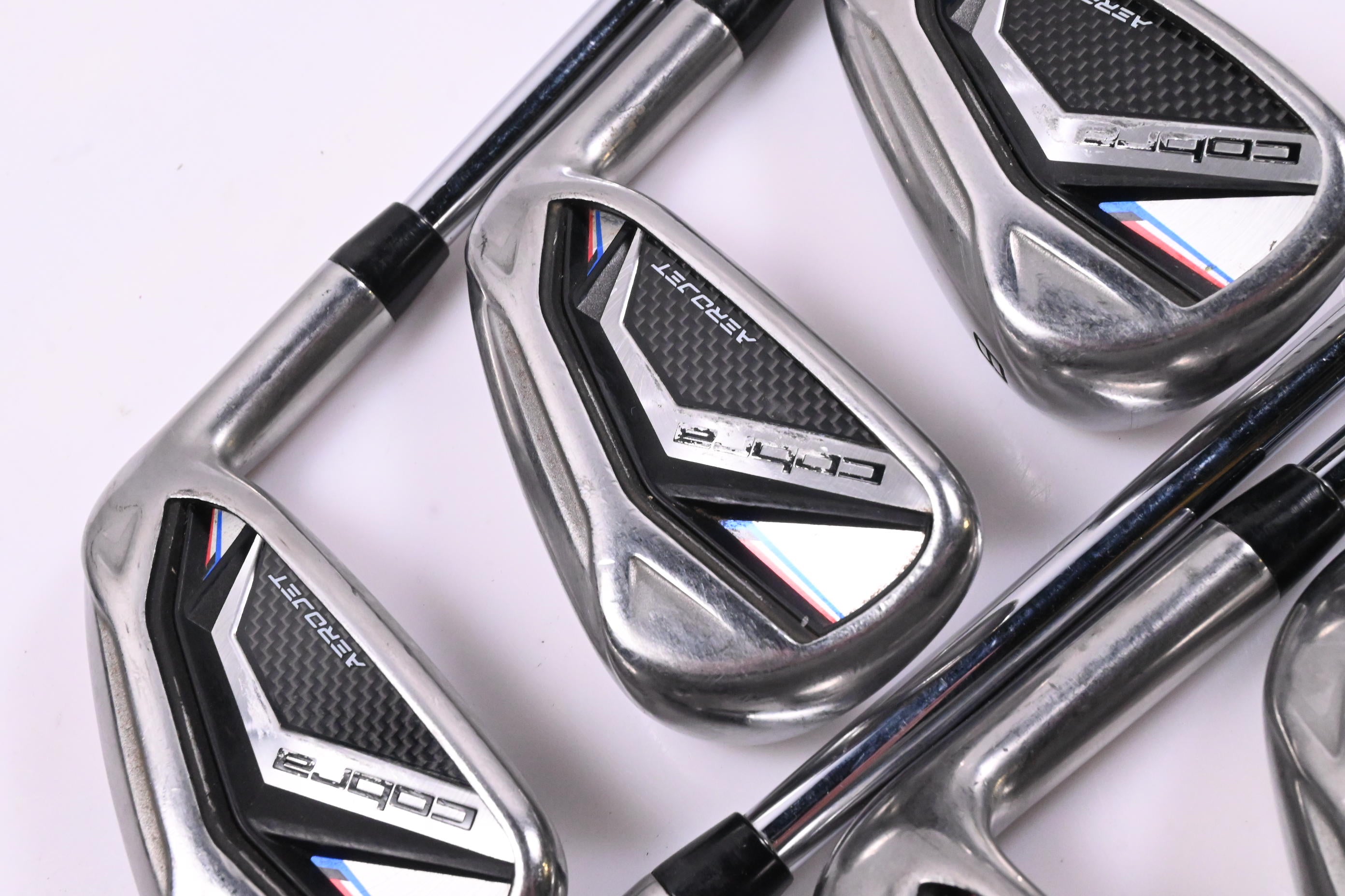 Cobra Aerojet Irons / 5-PW / Regular Flex KBS Tour Lite Shafts