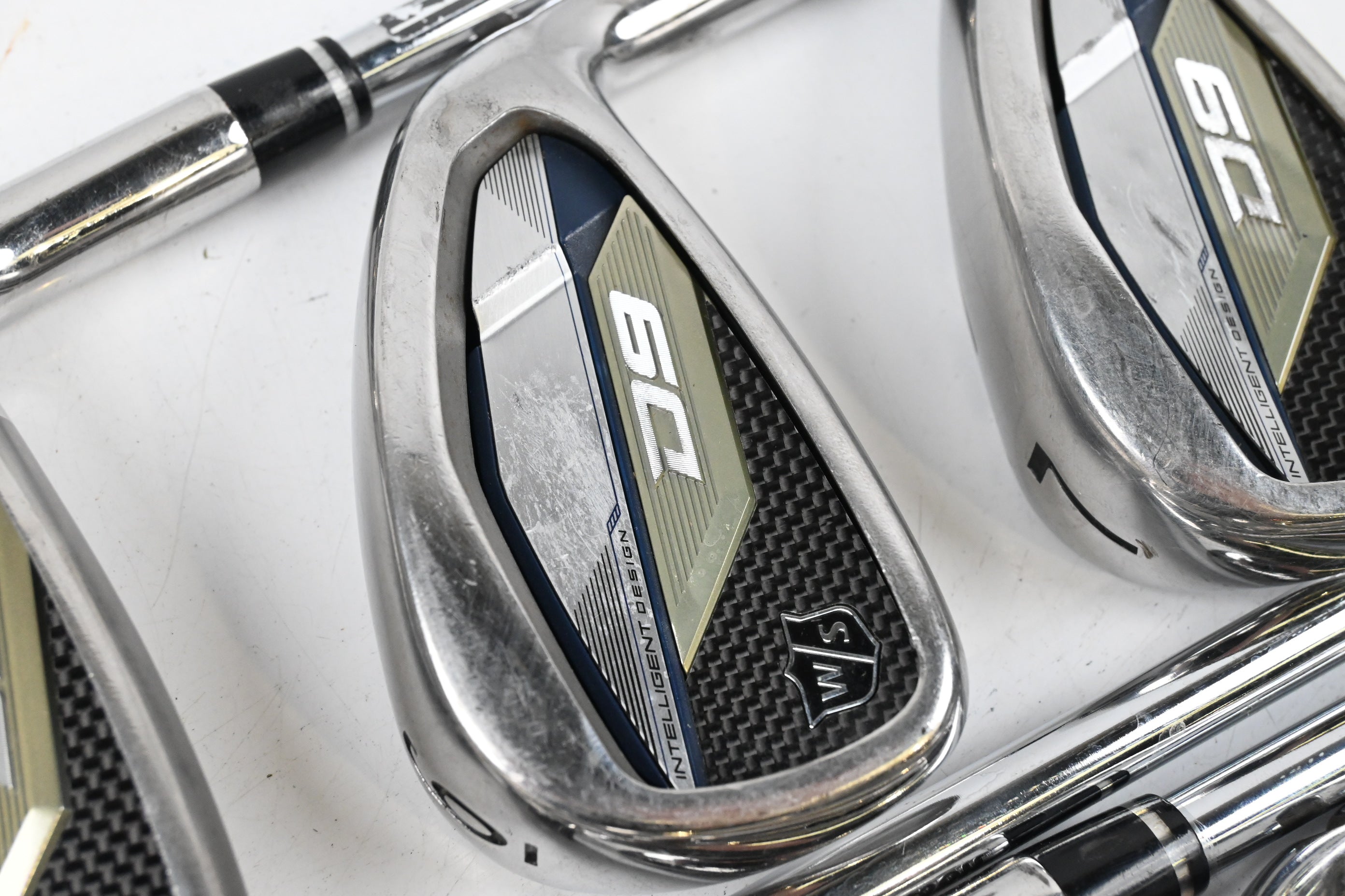 Wilson D9 Irons / 5-PW+SW / Regular Flex KBS MAX Ultralite Shafts
