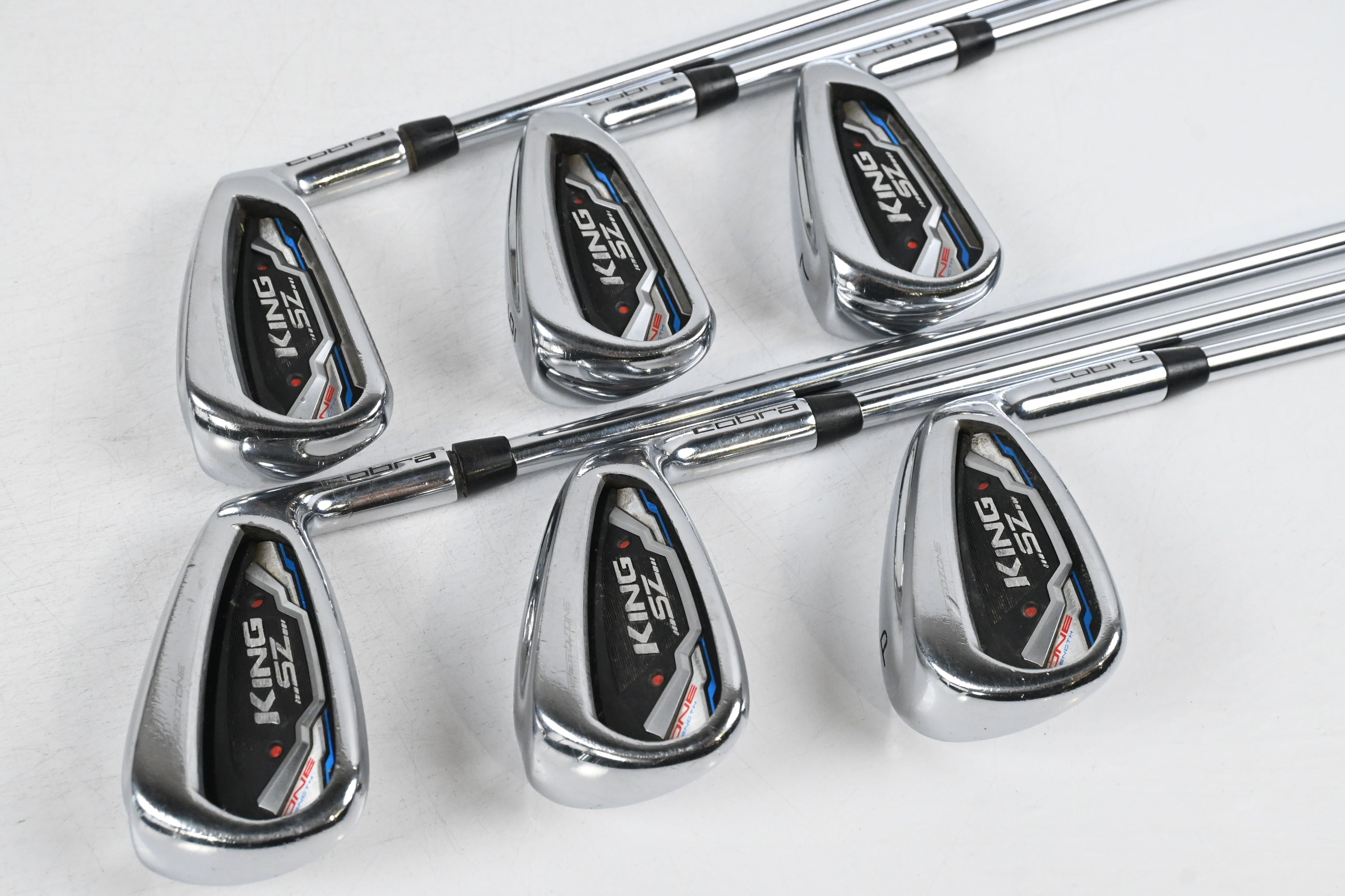 Cobra King Speedzone Irons / 5-PW / Regular Flex KBS Tour 90 Shafts