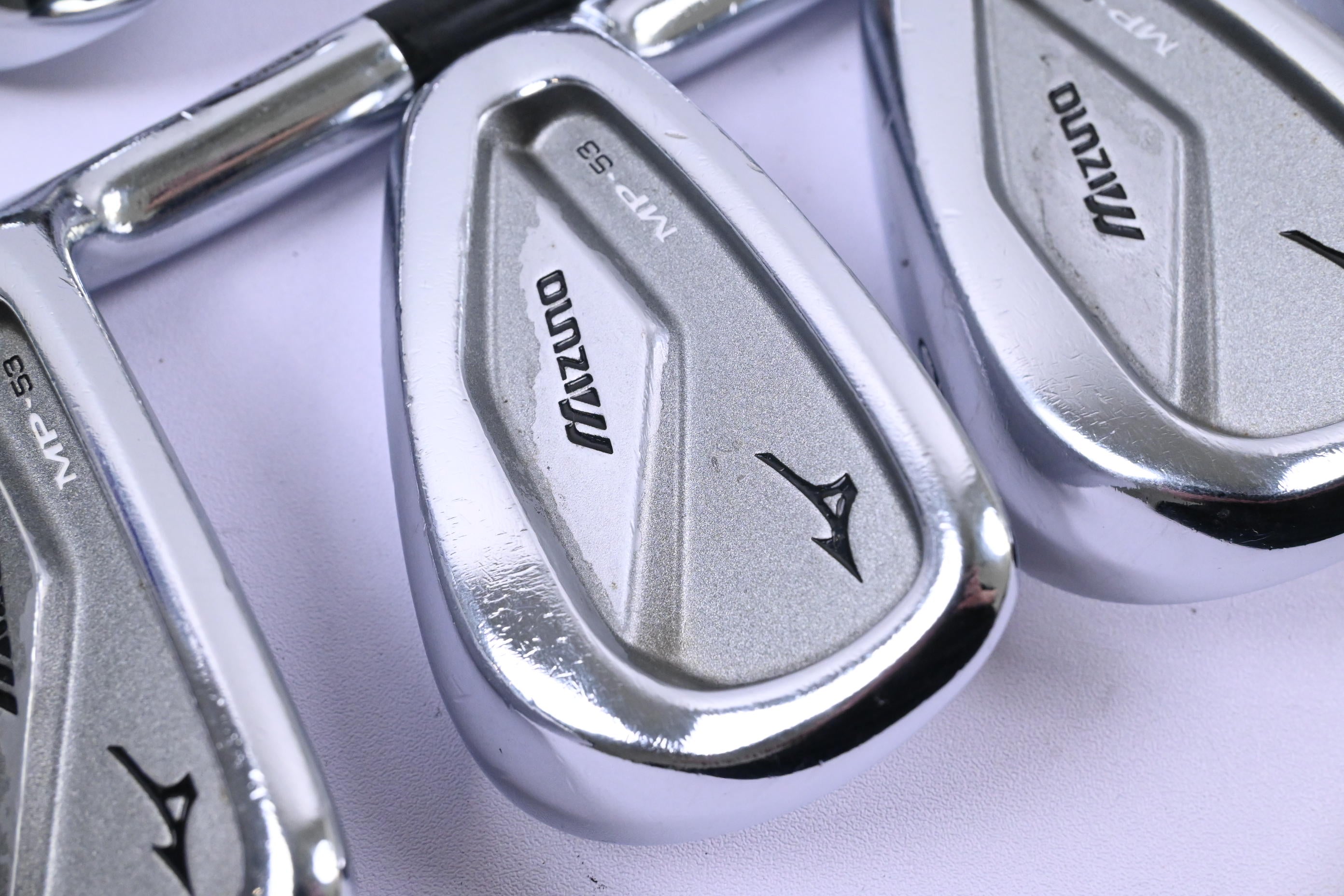 Mizuno MP-53 Irons / 4-PW / Regular Flex Dynamic Gold R300 Shafts