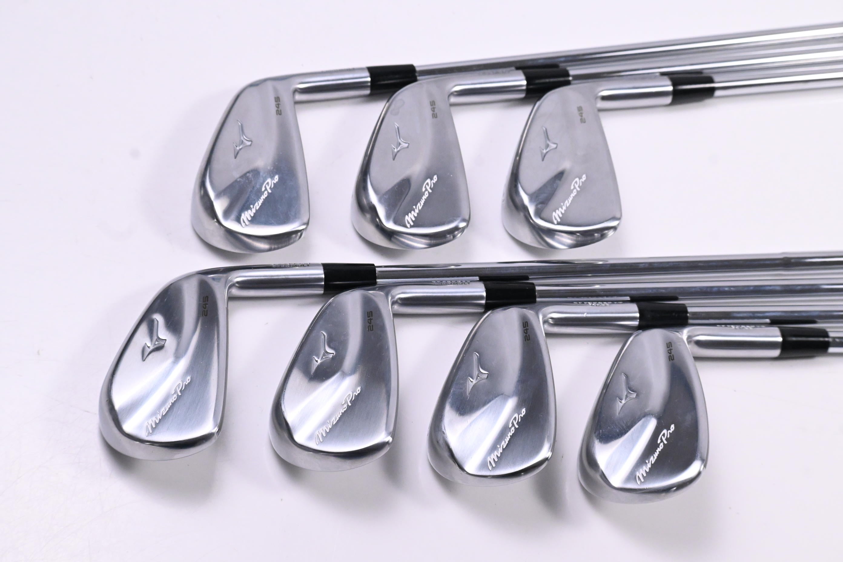 Mizuno Pro 245 Irons / 4-PW / Regular Flex Dynamic Gold MID 100 R300 Shafts
