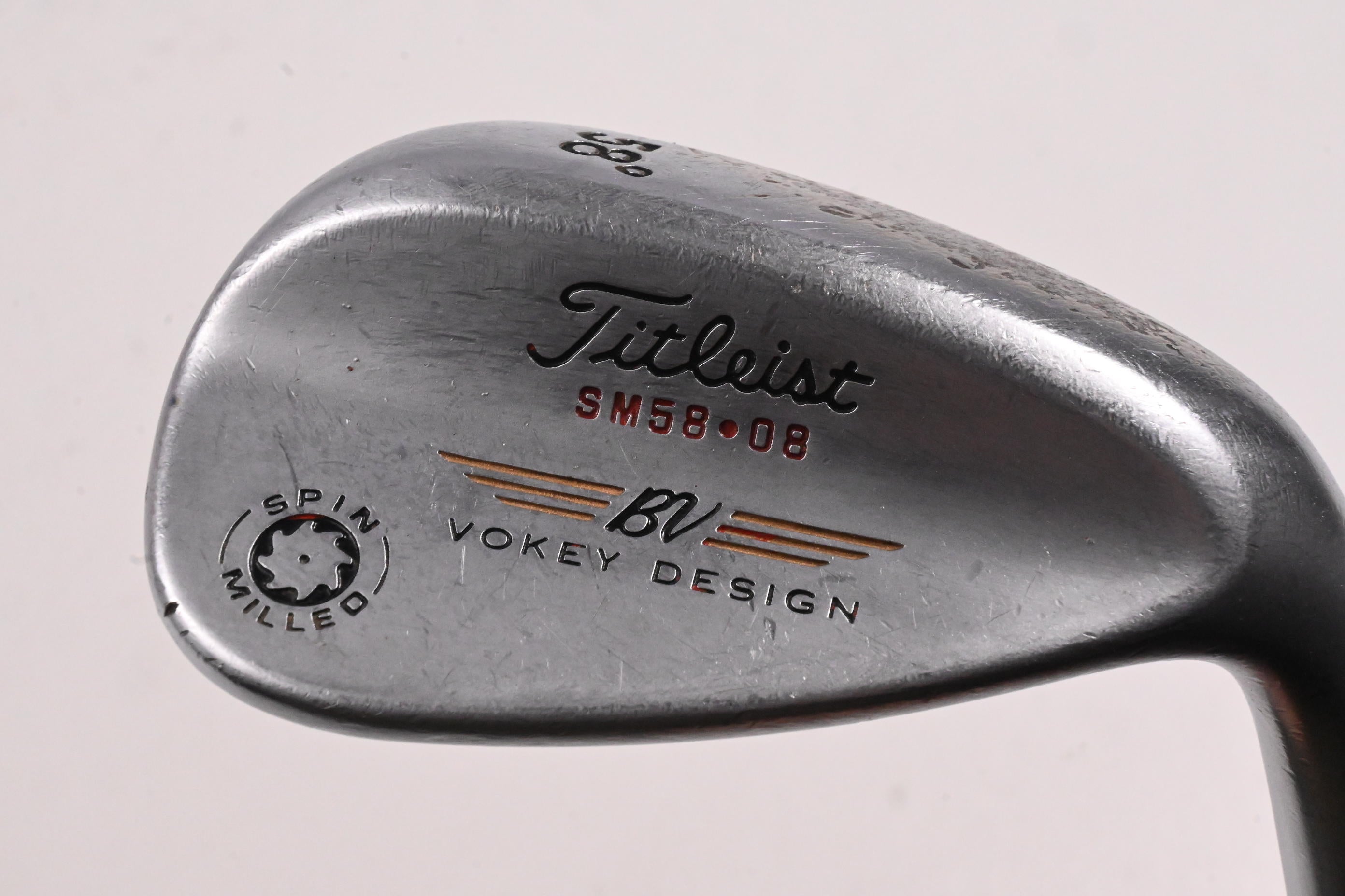 Titleist Vokey Spin Milled 2007 Lob Wedge / 58 Degree / Stiff Flex Dynamic Gold