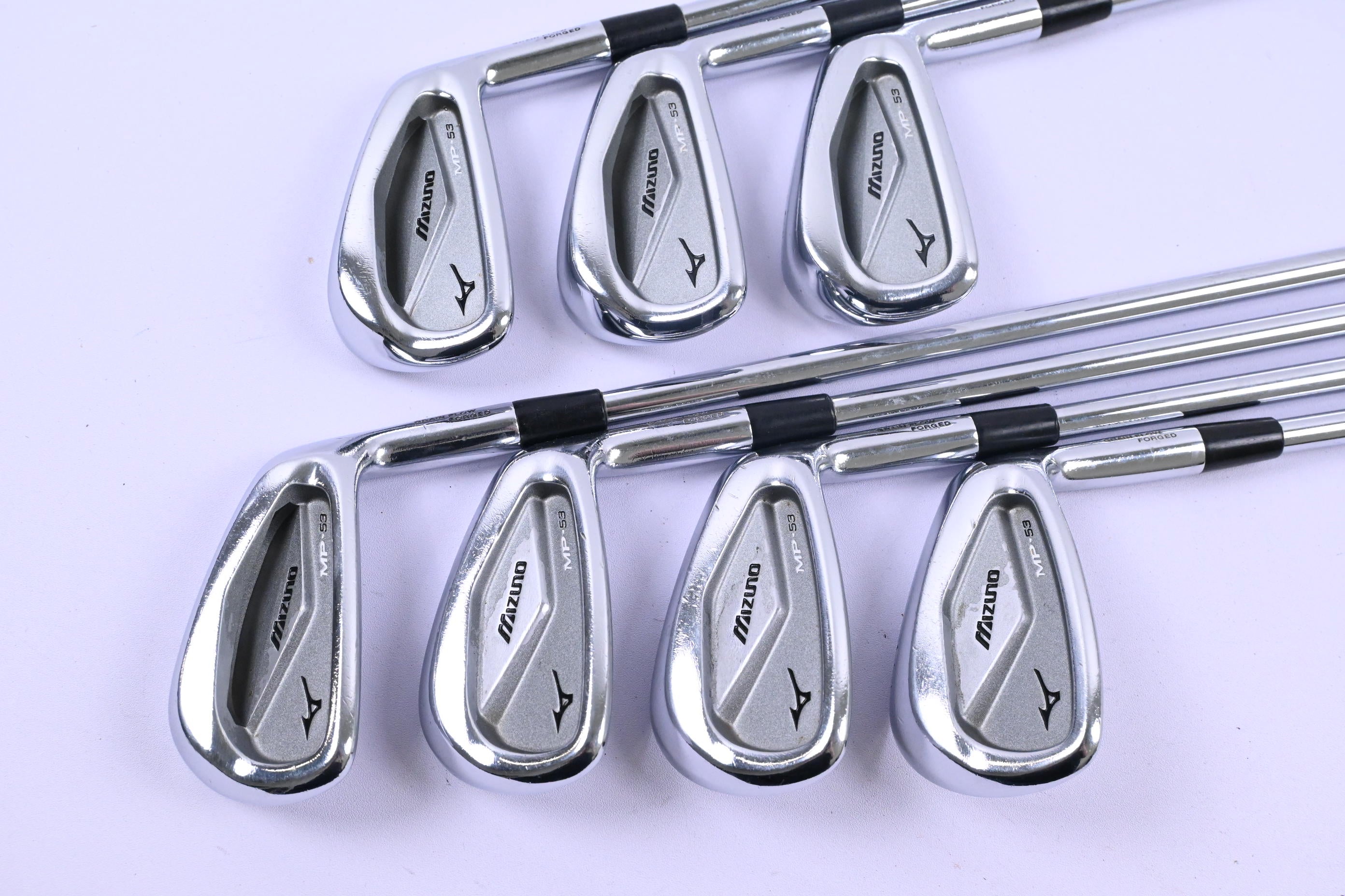Mizuno MP-53 Irons / 4-PW / Regular Flex Dynamic Gold R300 Shafts