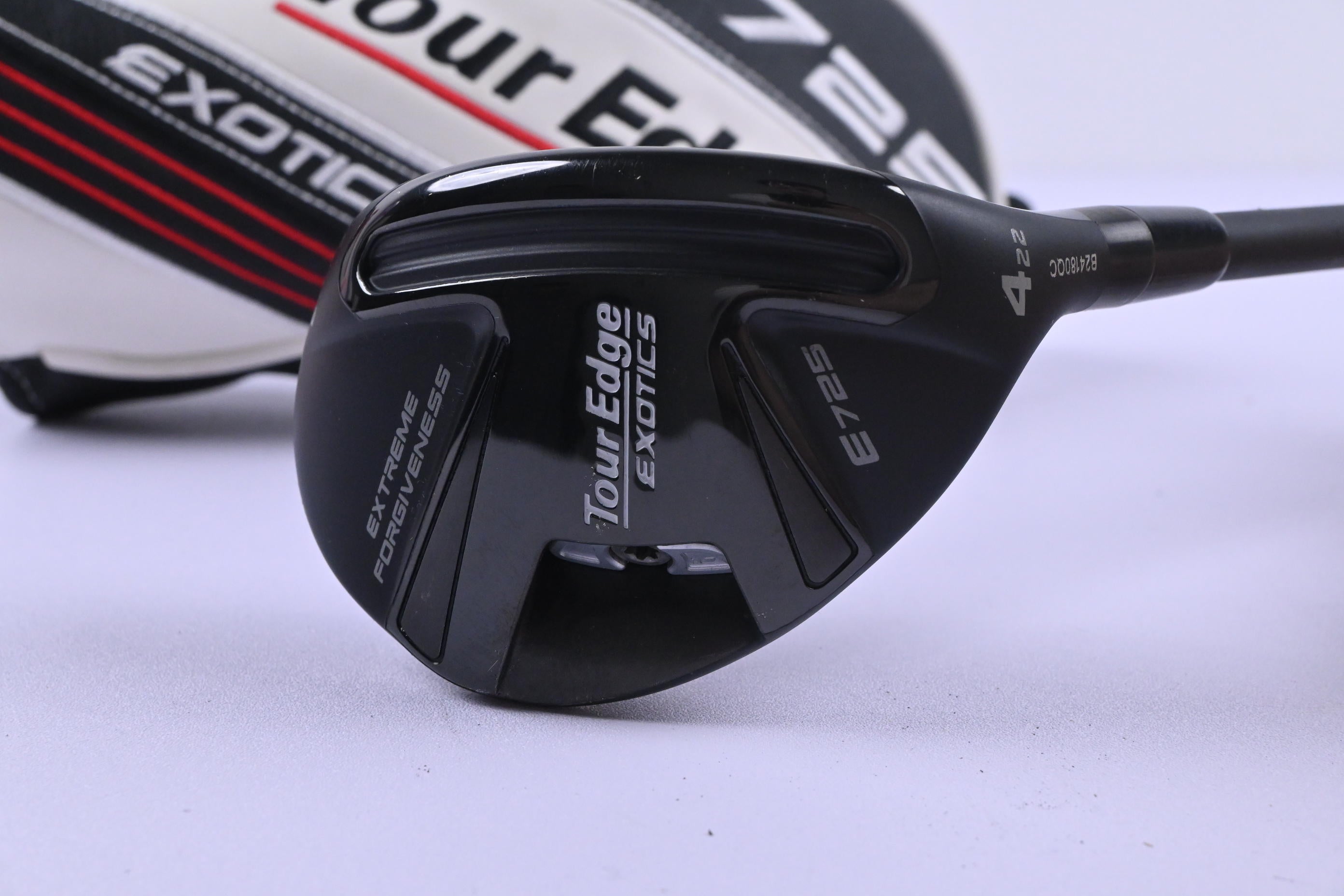 Tour Edge E725 #4 Hybrid / 22 Degree / Regular Flex Cypher 60 Shaft