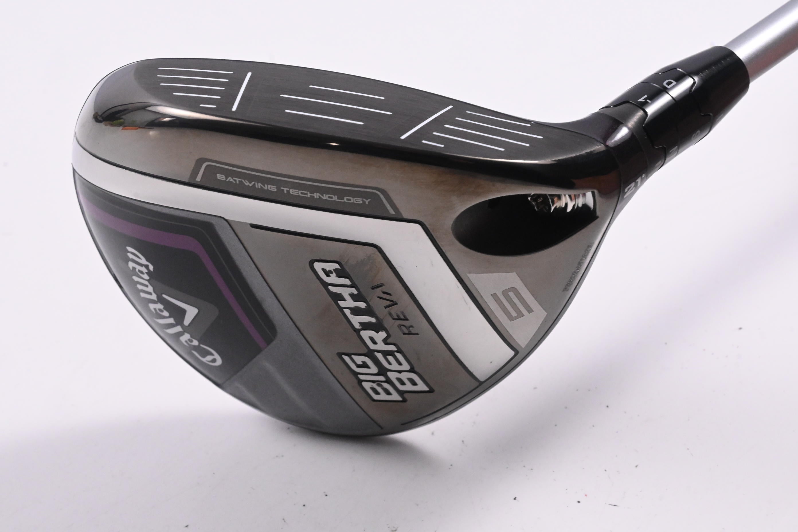 Ladies Callaway Big Bertha Reva 2023 #5 Wood / 21 Degree / Senior Flex Aldila 40