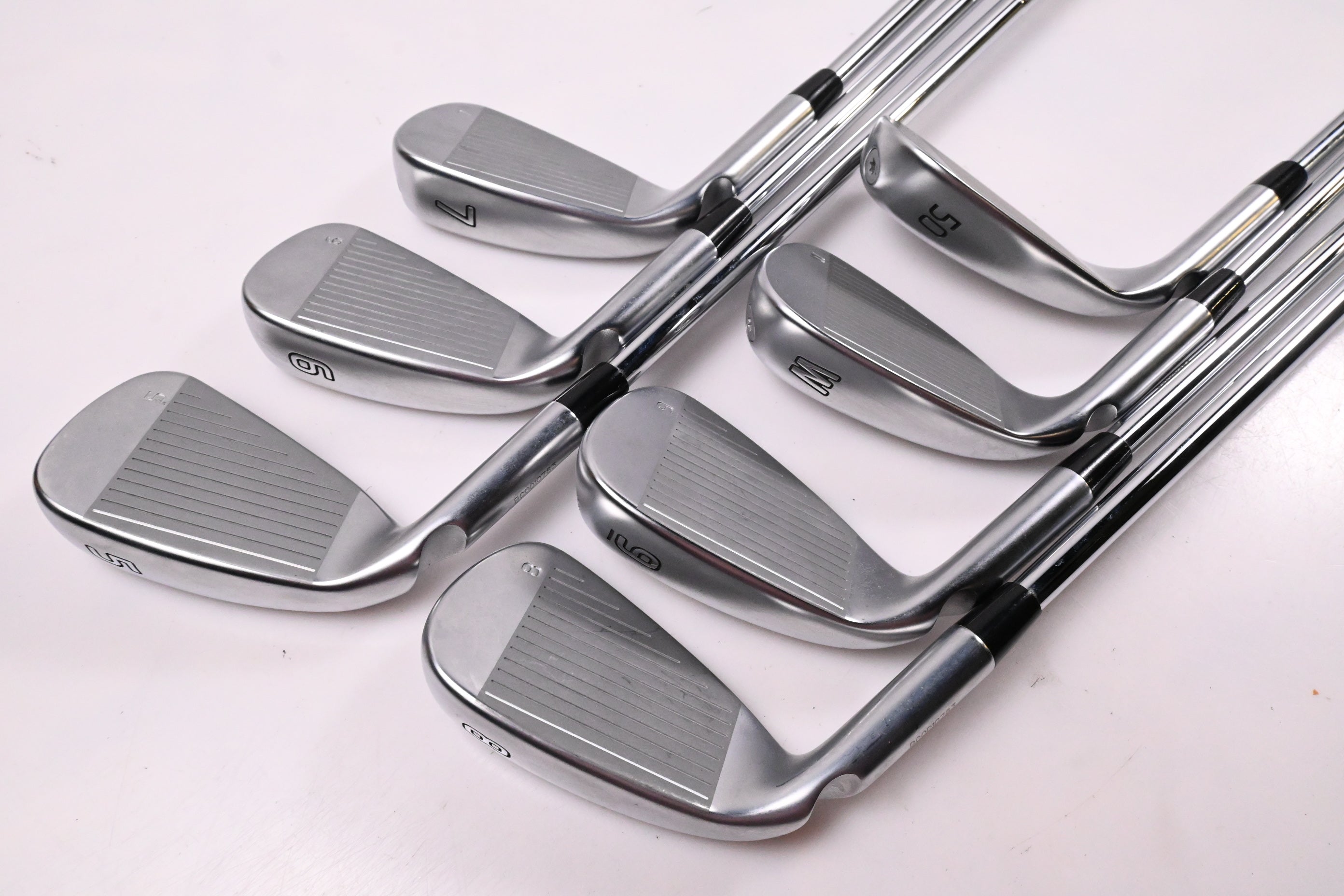 Ping G730 Irons / 5-PW+50° / Blue Dot / Regular Flex Dynamic Gold Mid 100 R300