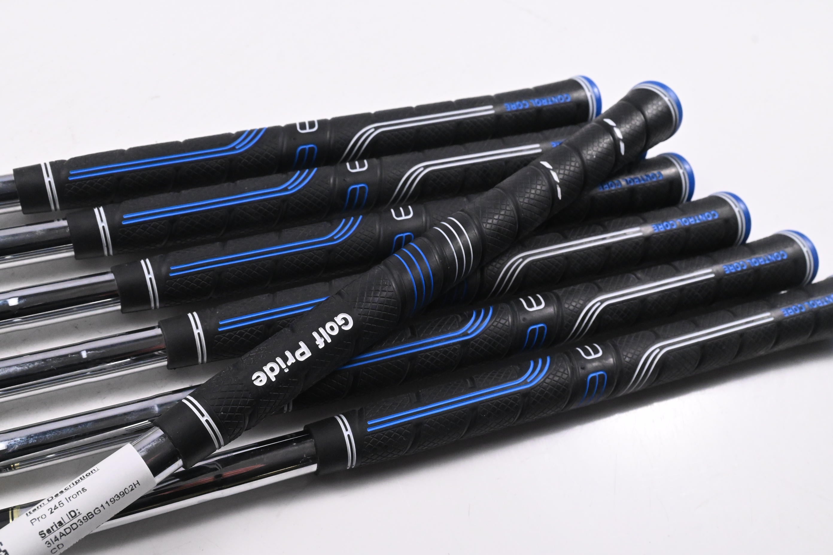 Mizuno Pro 245 Irons / 4-PW / Stiff Flex Dynamic Gold S300 Shafts