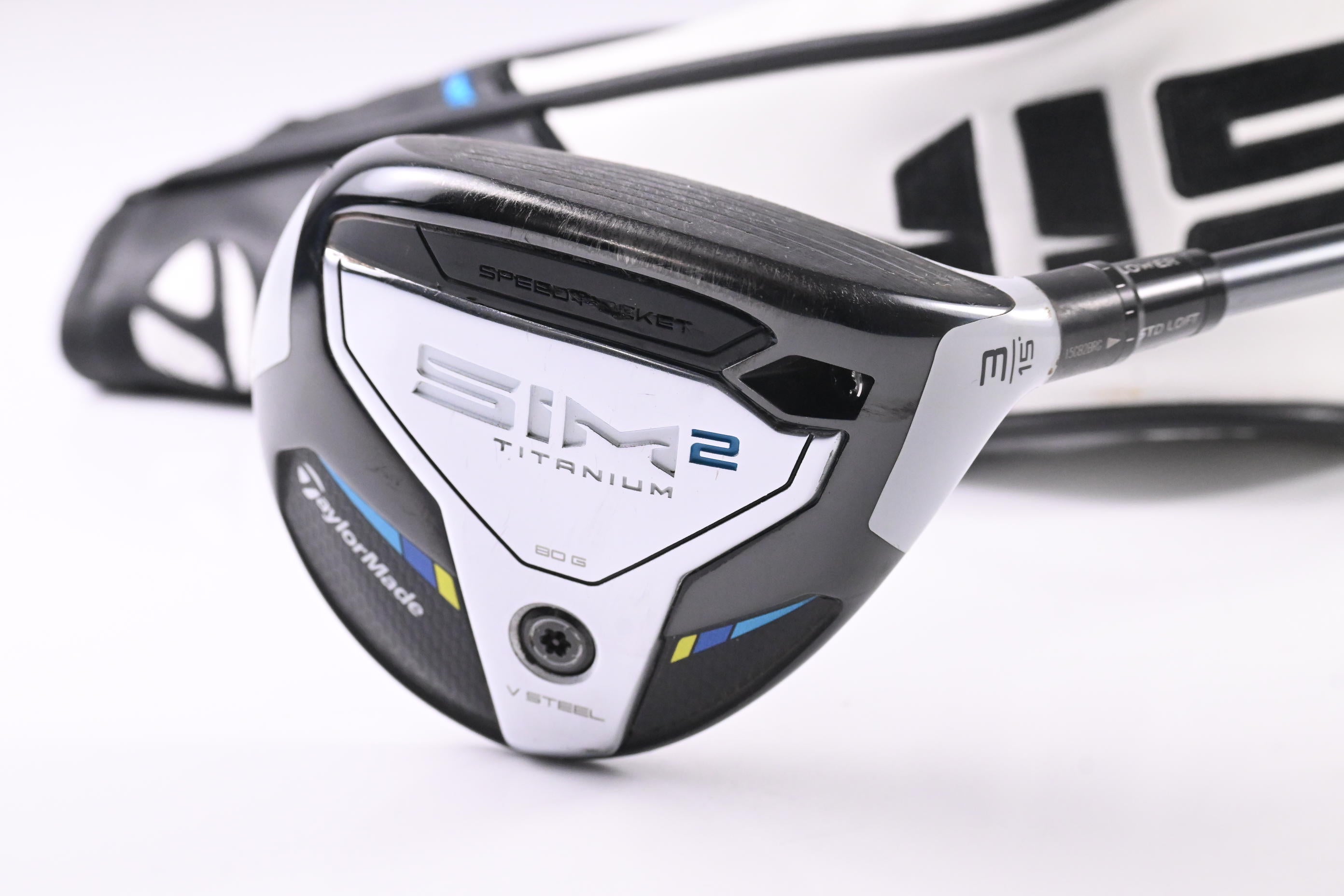Taylormade SIM2 Ti #3 Wood / 15 Degree / Regular Flex Fujikura 360 Shaft