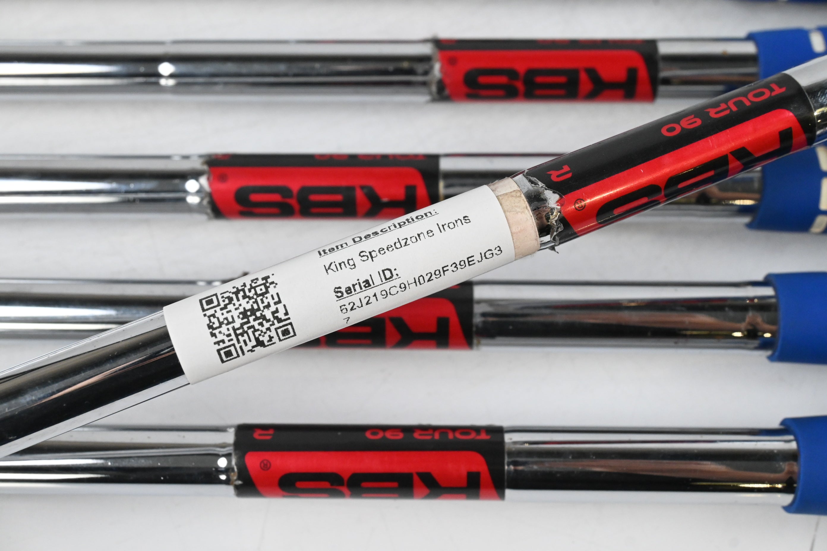 Cobra King Speedzone Irons / 5-PW / Regular Flex KBS Tour 90 Shafts