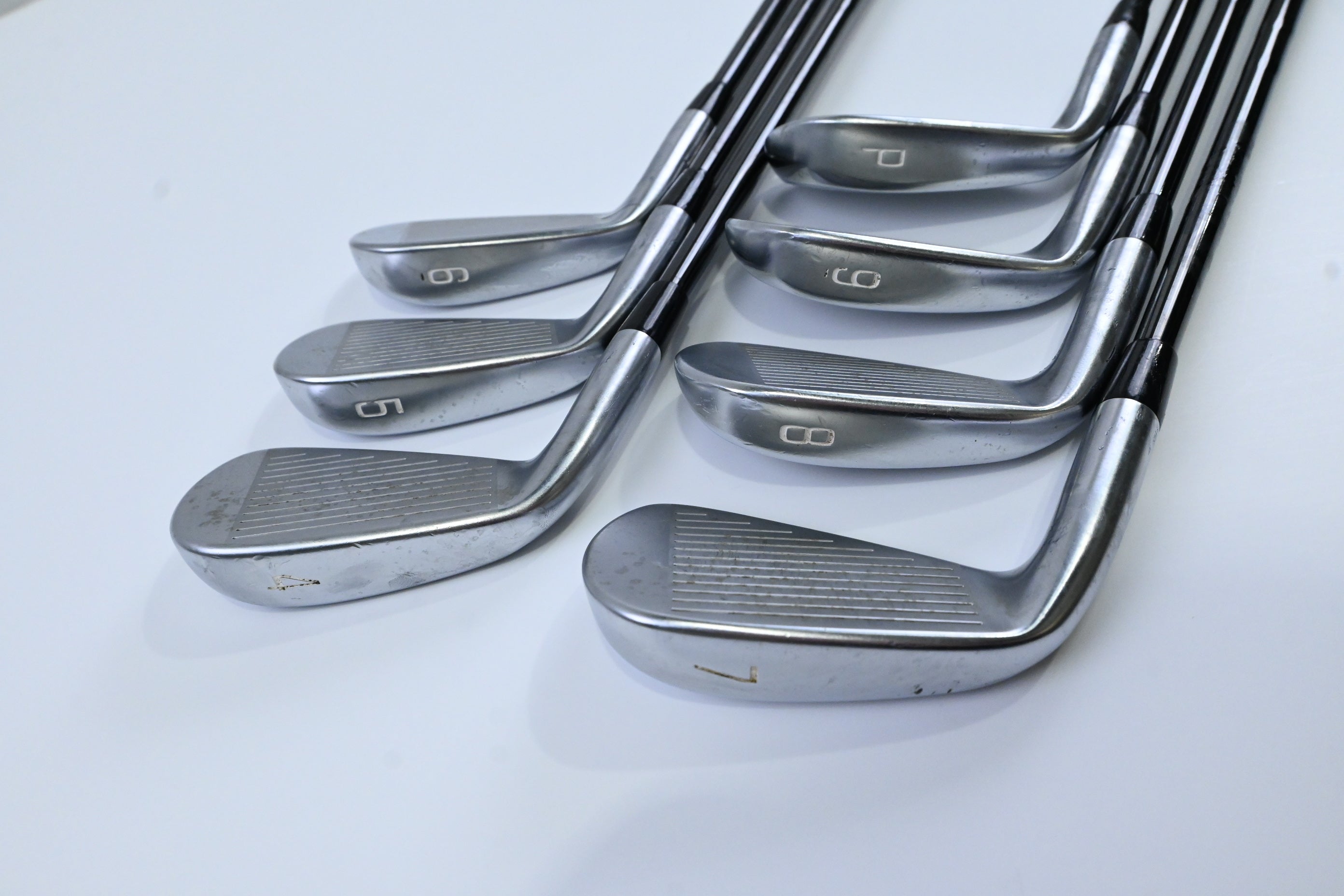 Mizuno JPX 923 Forged Irons / 4-PW / X-Flex KBS $-Taper 130 Shafts