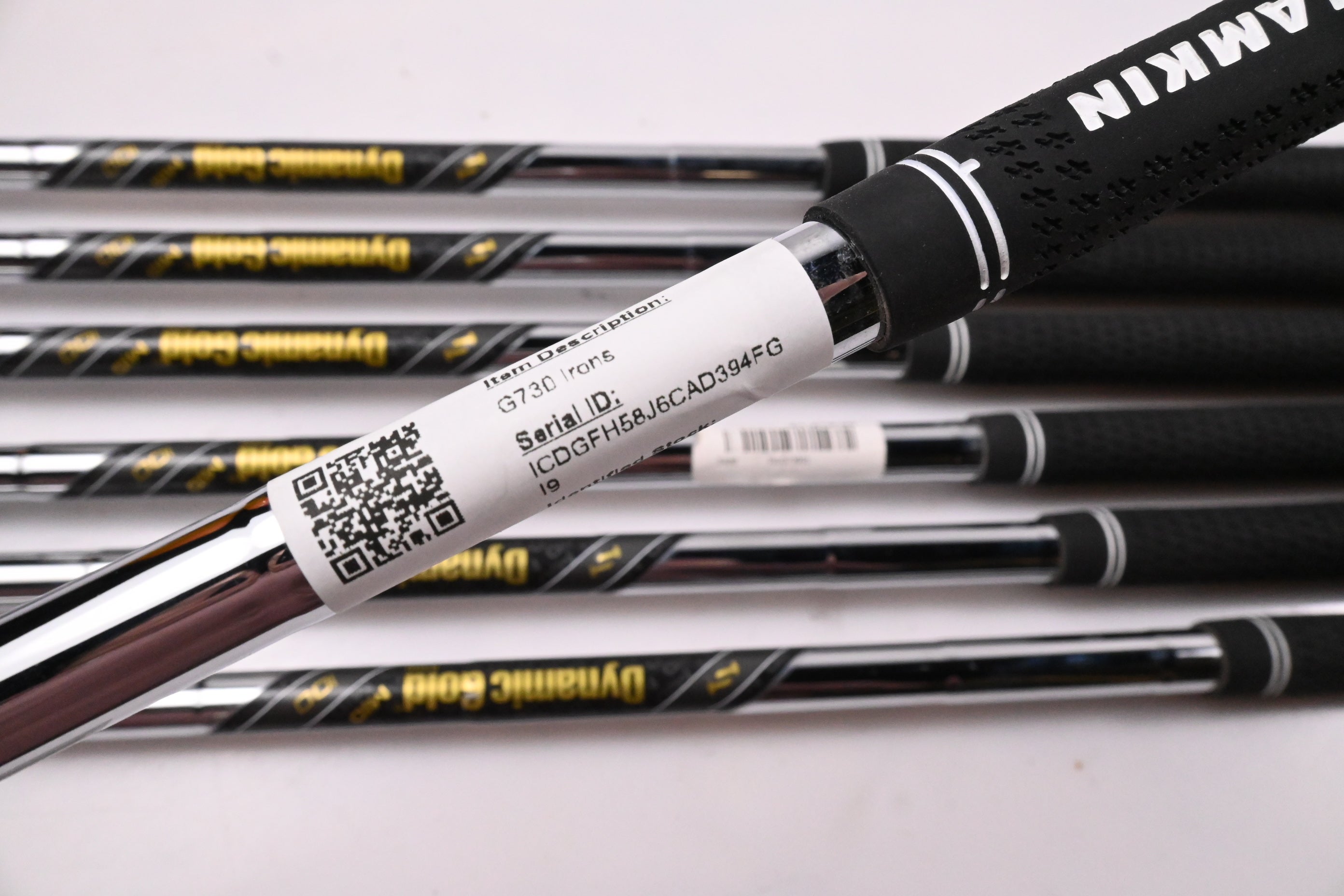 Ping G730 Irons / 5-PW+50° / Blue Dot / Regular Flex Dynamic Gold Mid 100 R300