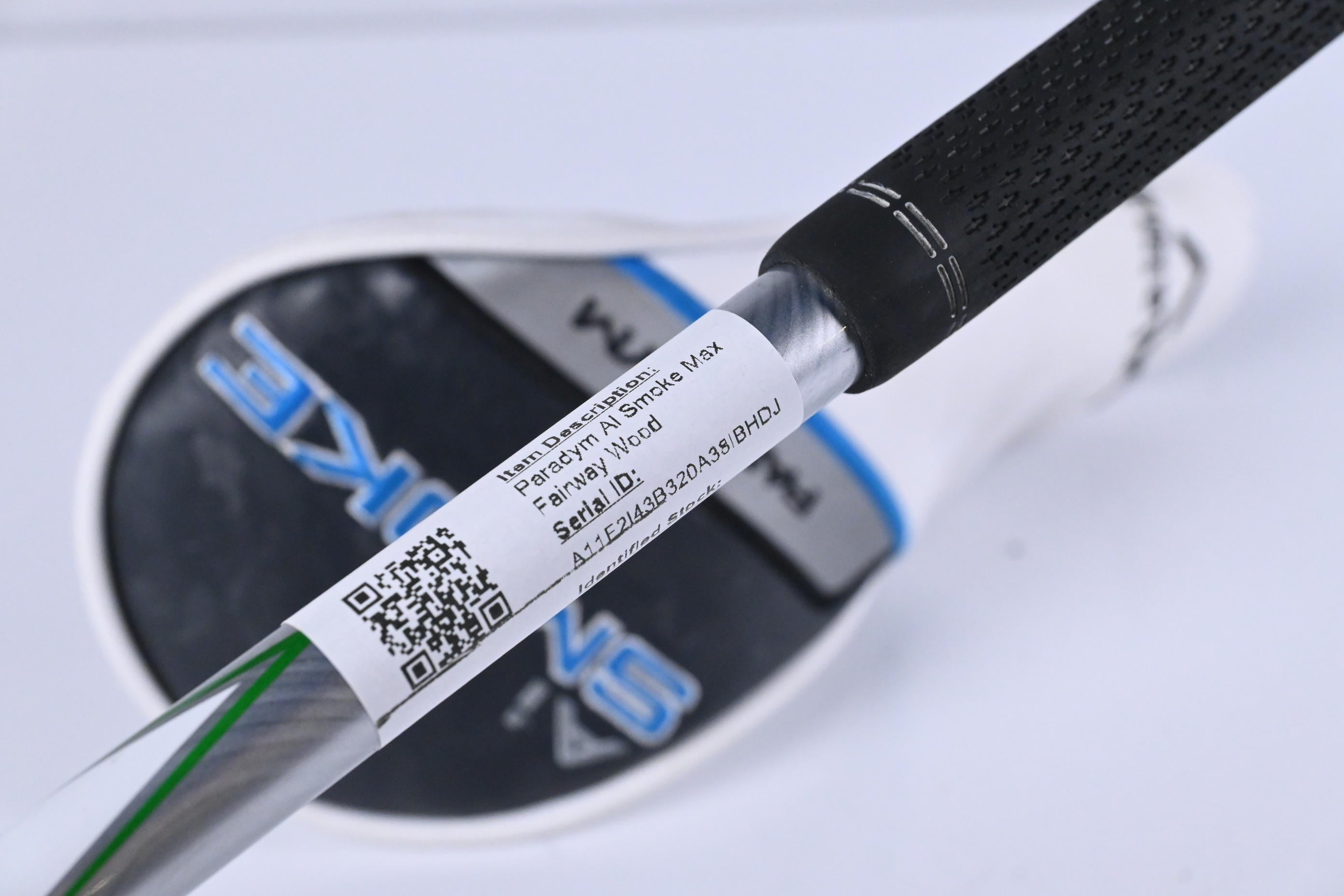 Callaway Paradym Ai Smoke Max #3 Wood / 15 Degree / Stiff Flex EvenFlow Green 65