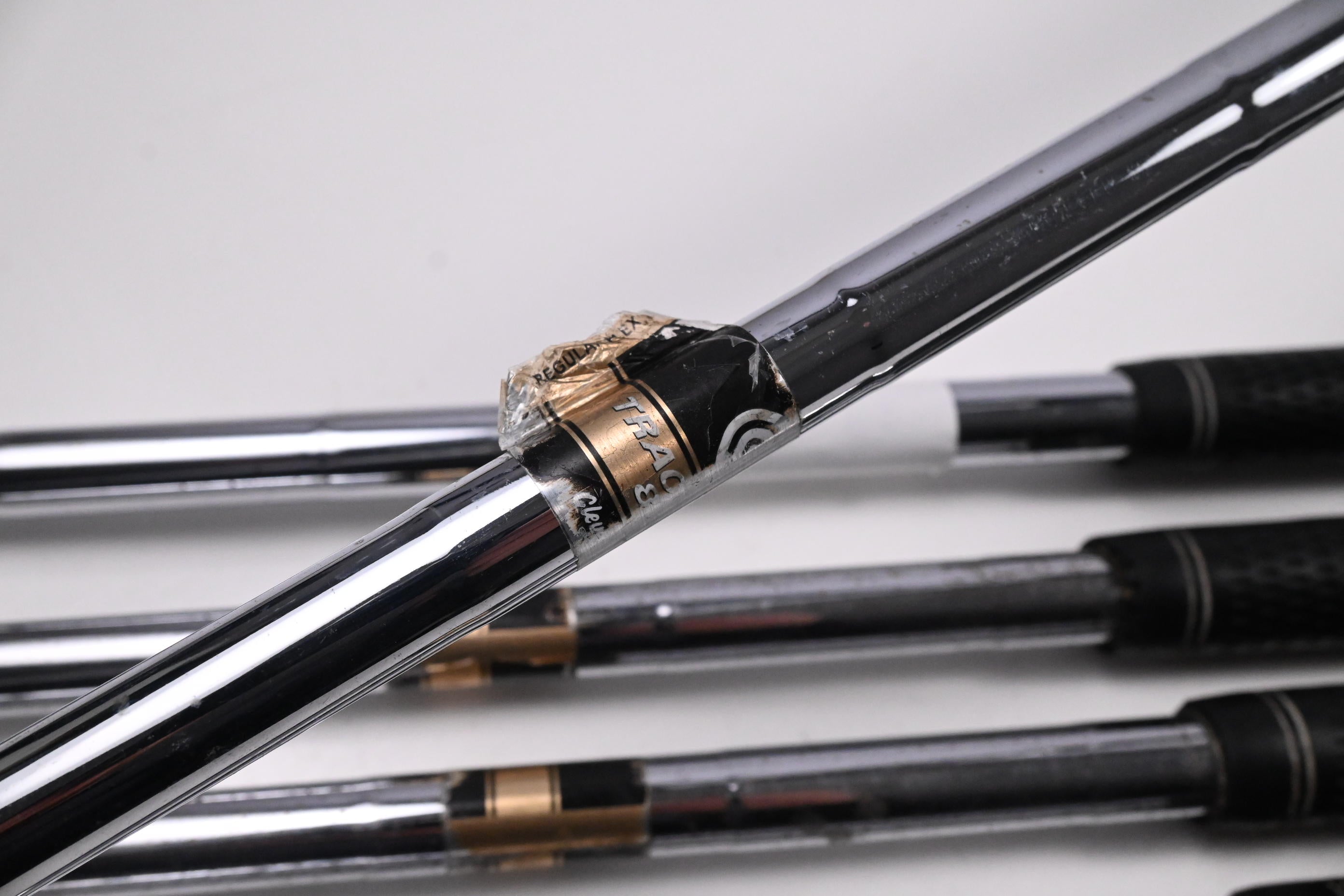 Cleveland CG16 Black Pearl Irons / 4-9I / Stiff Flex Cleveland Traction 85 Shafts