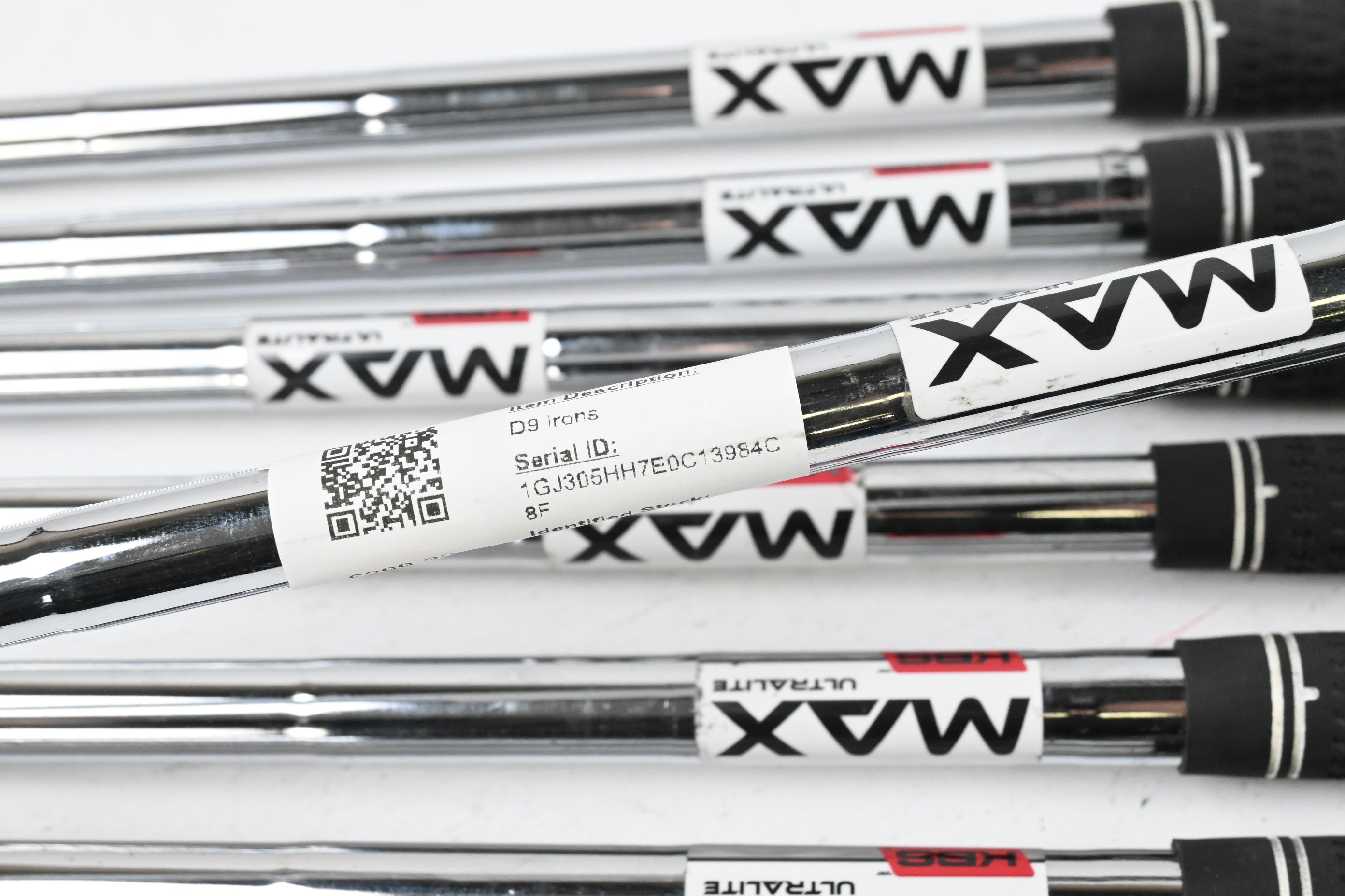 Wilson D9 Irons / 5-PW+SW / Regular Flex KBS MAX Ultralite Shafts