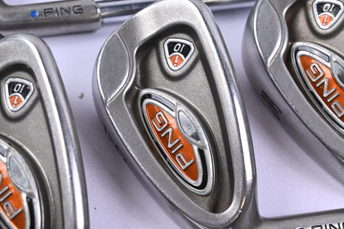 Left Hand Ping i10 Irons / 5-PW / Blue Dot / Regular Flex Ping AWT Shafts
